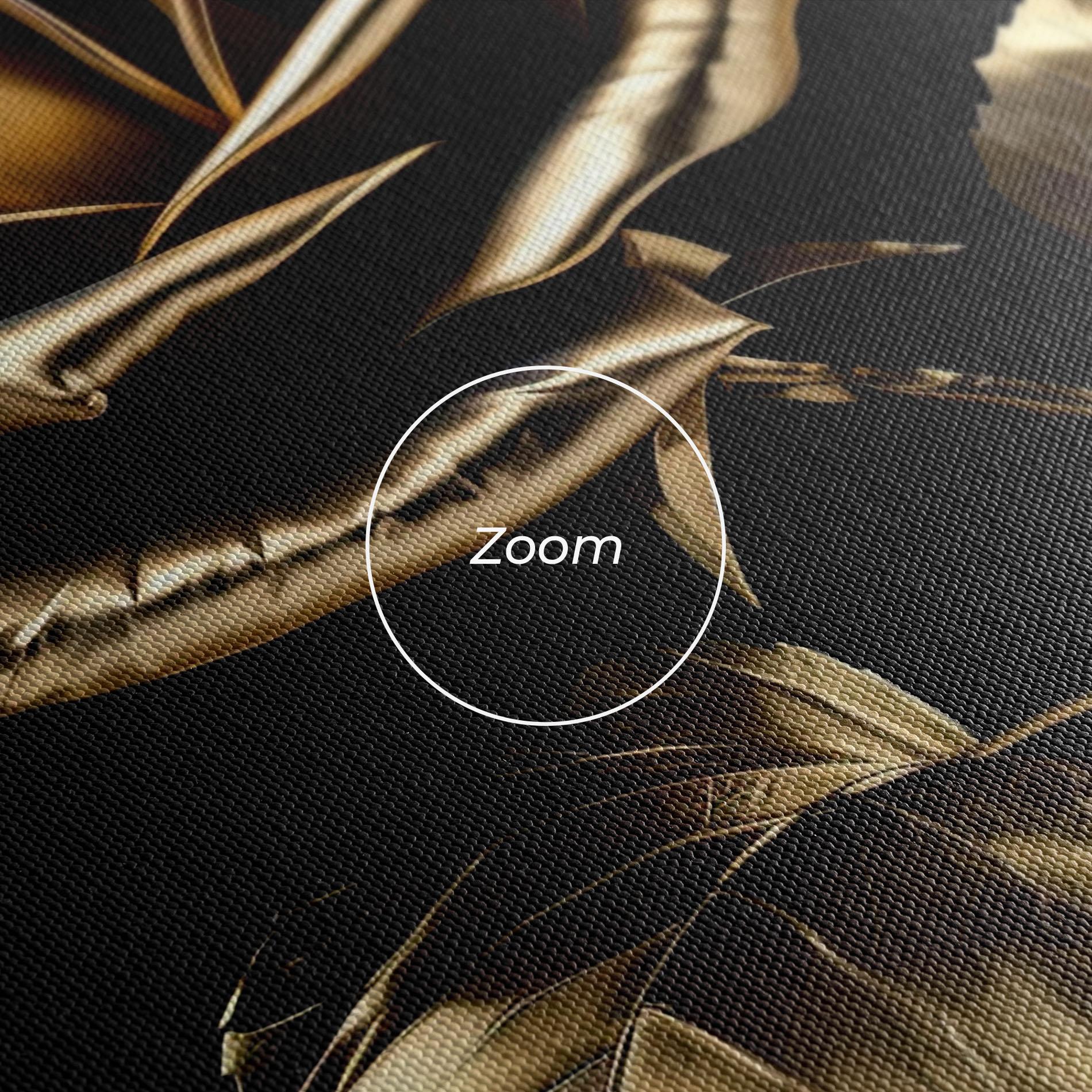Tablou Canvas Beautiful Golden Rose mockup 3