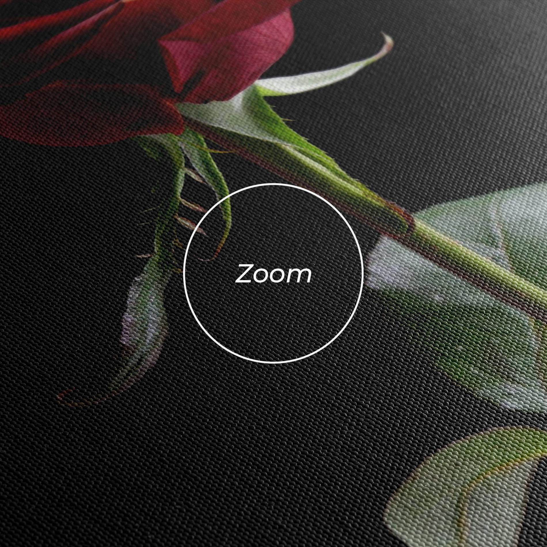 Tablou Canvas Beautiful Red Rose mockup 3