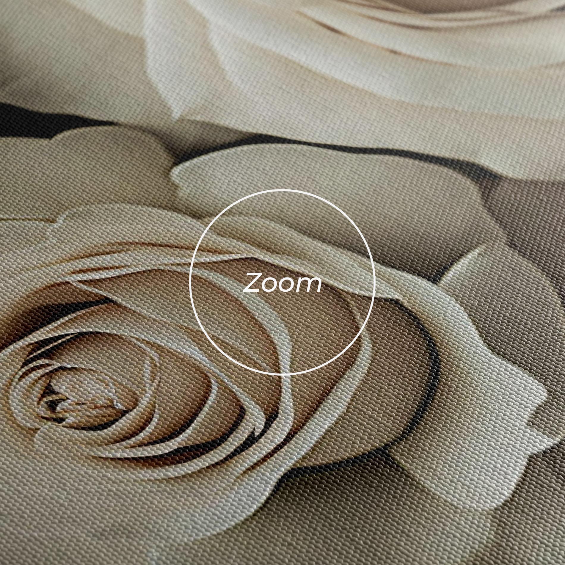 Tablou Canvas Cream Roses Close Up mockup 3