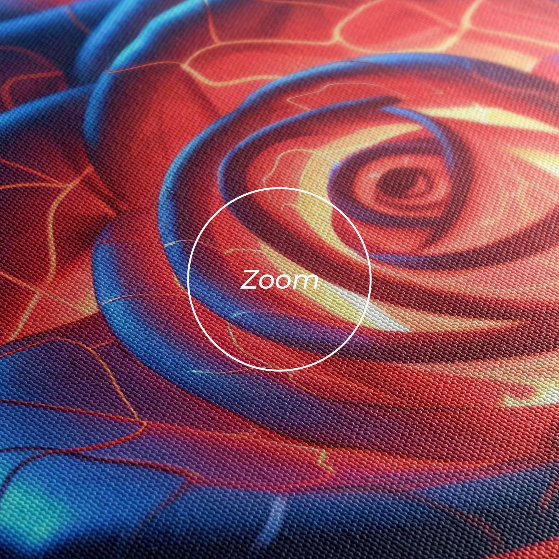 Tablou Canvas Glowing Roses mockup 3
