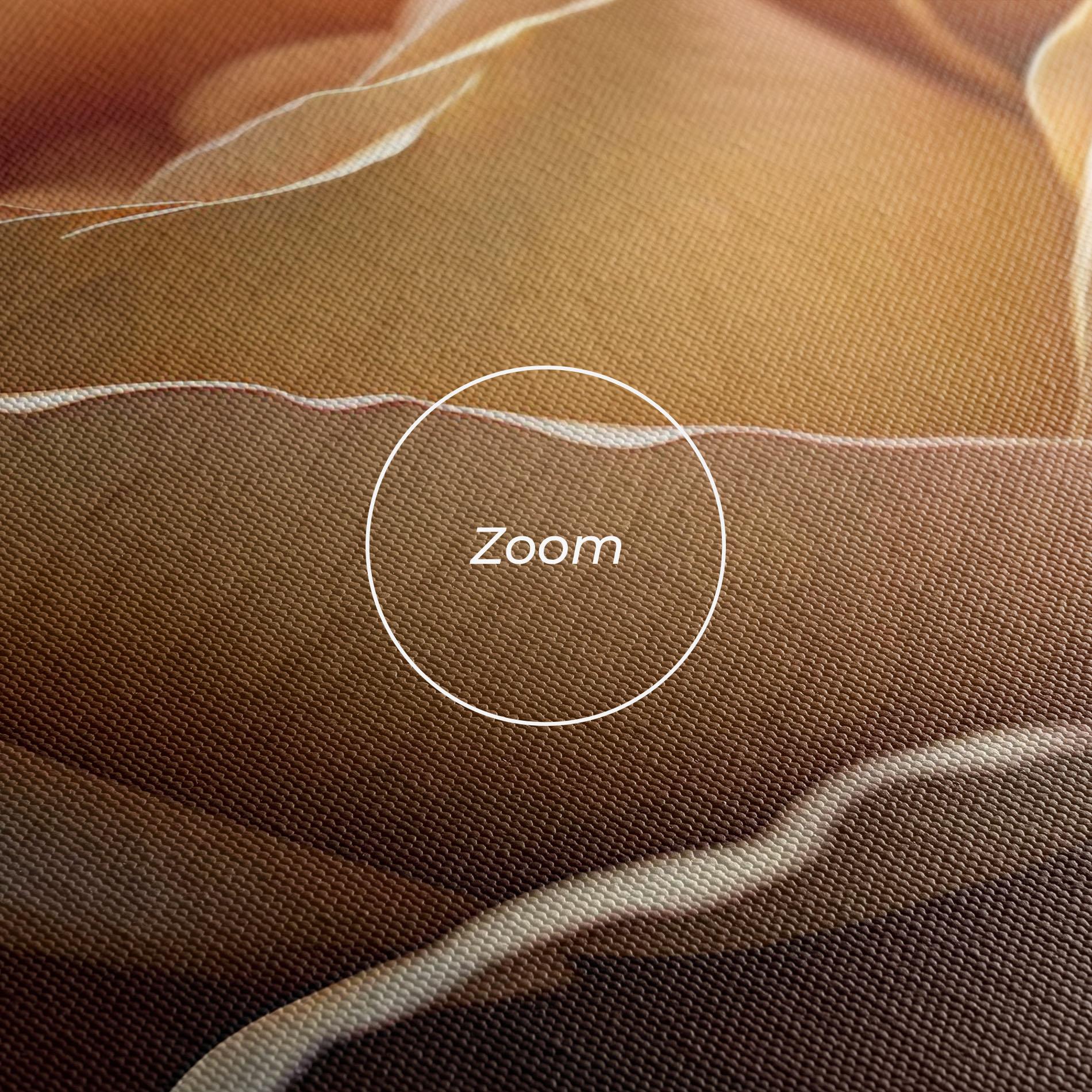 Tablou Canvas Light Orange Rose Close Up mockup 3