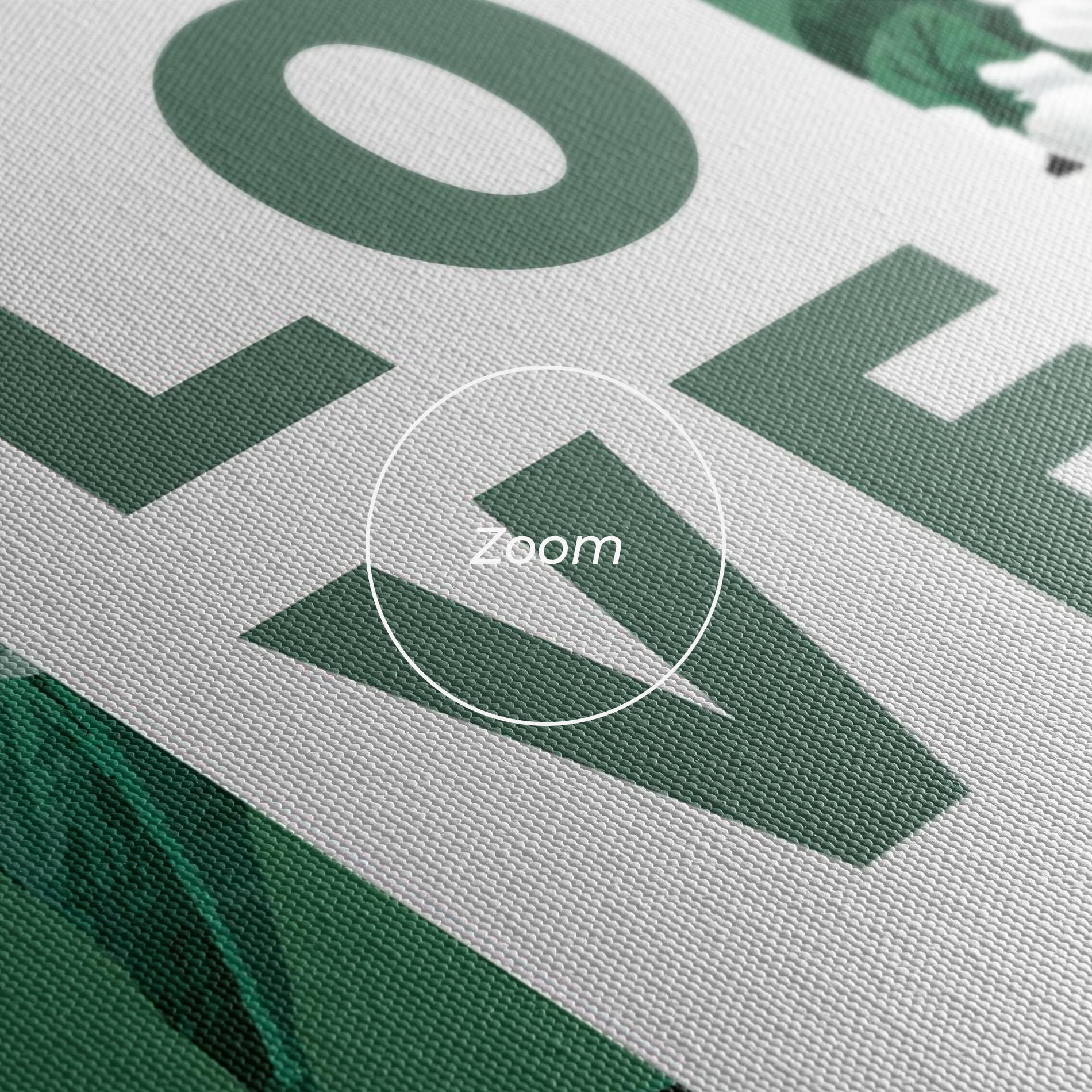 Tablou Canvas Love Green Rose mockup 3