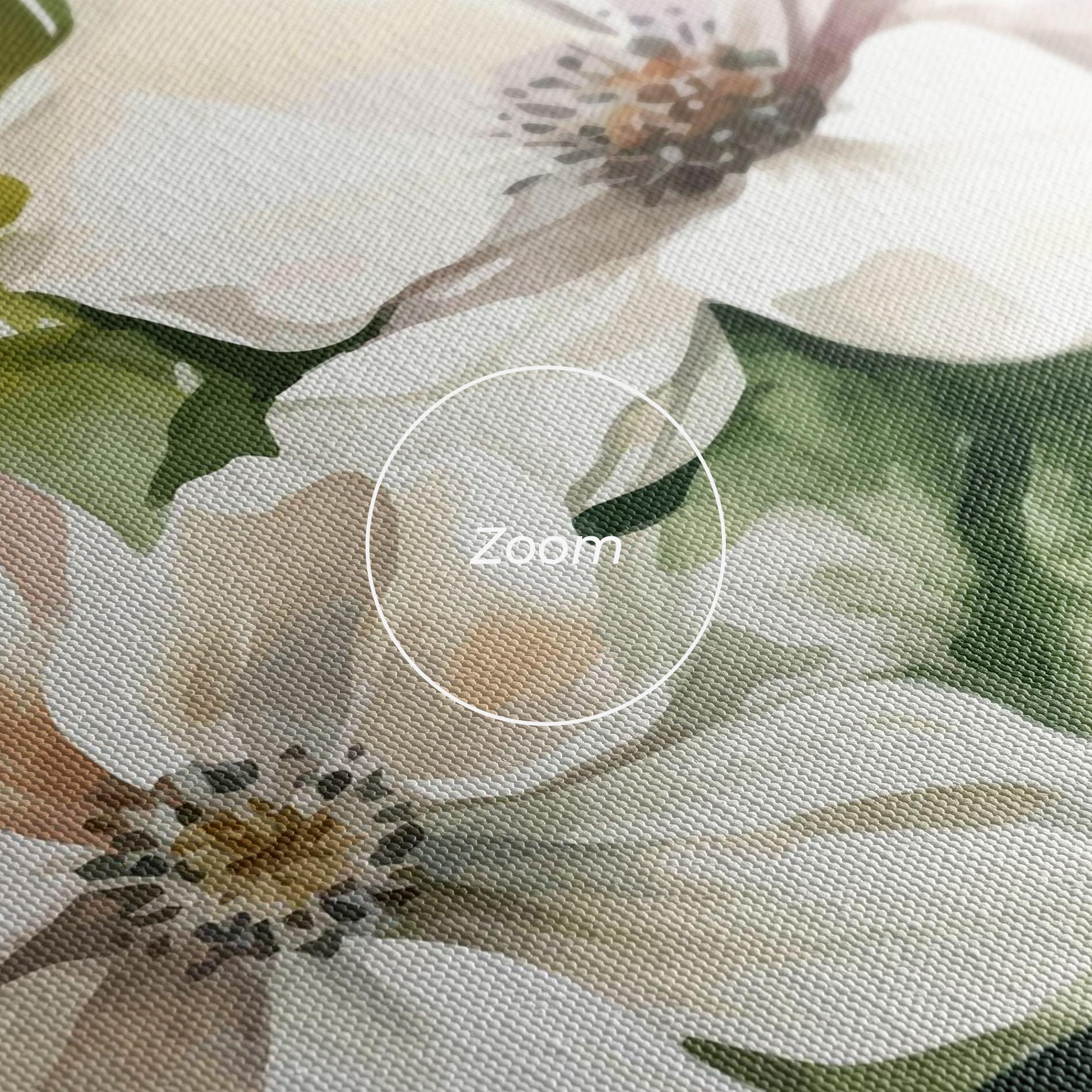 Tablou Canvas Opened Rose mockup 3