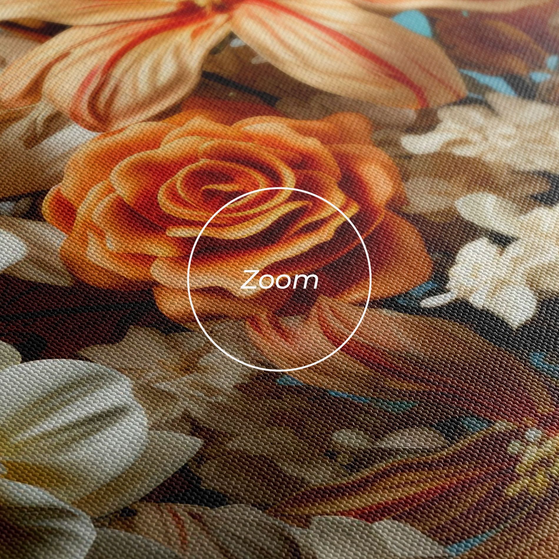 Orange Cream Rose mockup 3