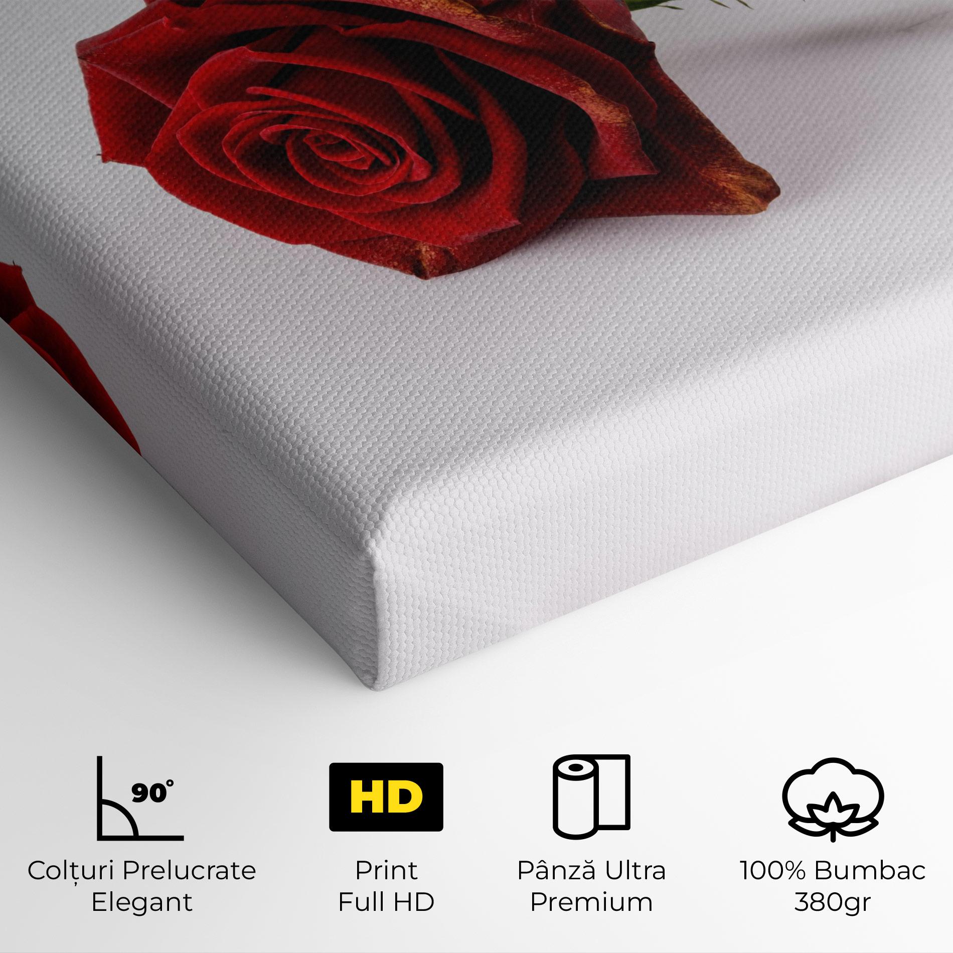 Tablou Canvas Lonely Rose mockup 4