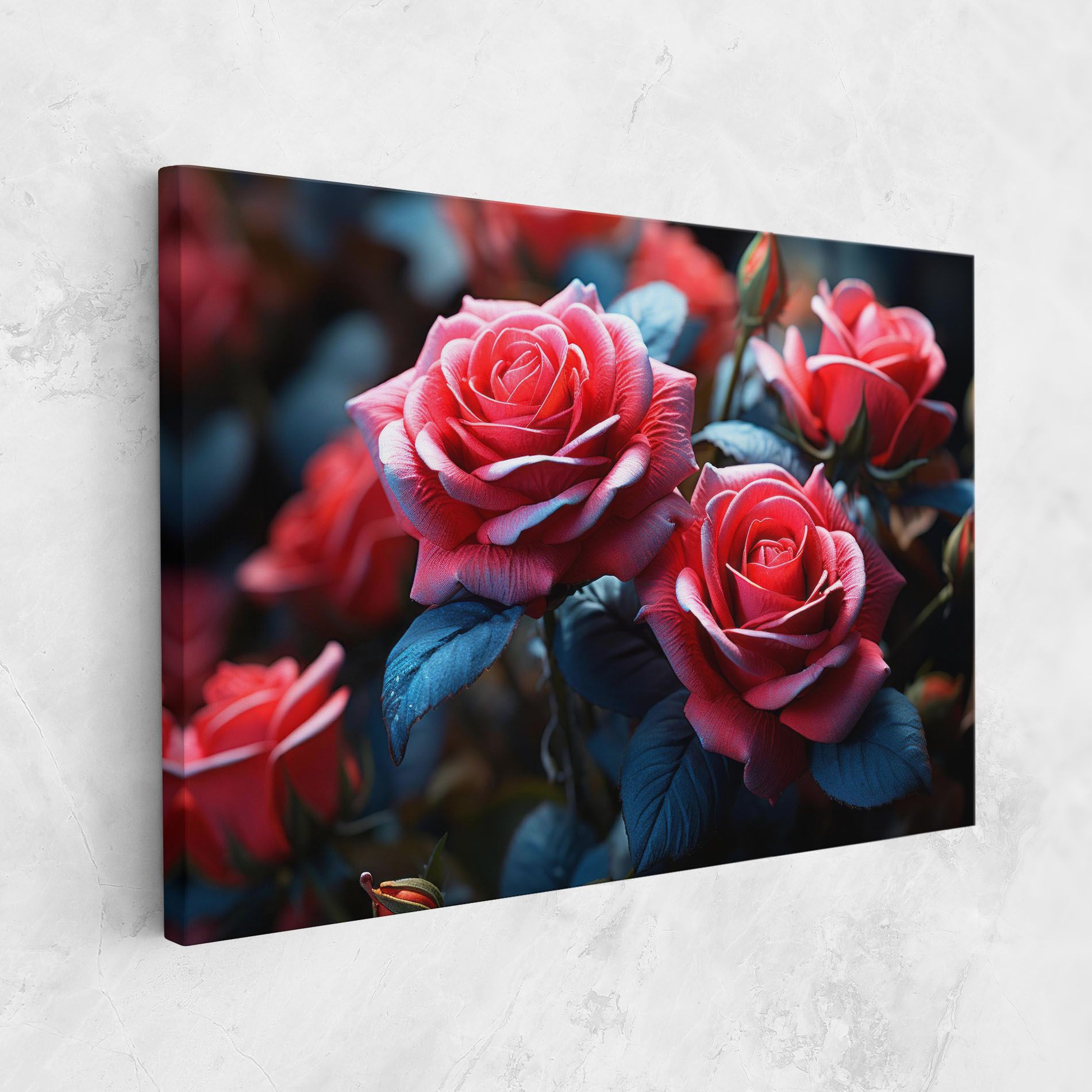 Dark Pink Rose mockup 1