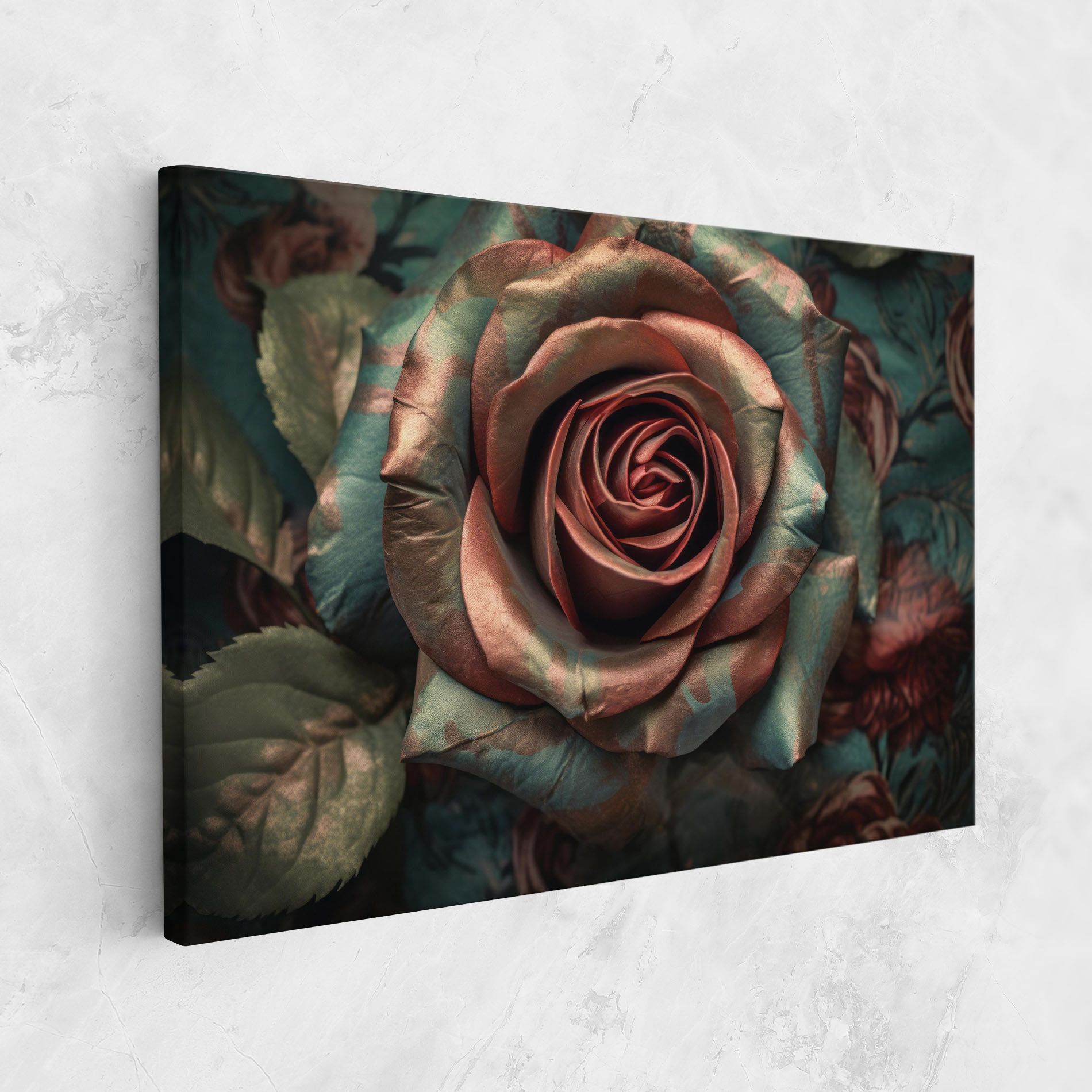 Exotic Blue Rose mockup 1