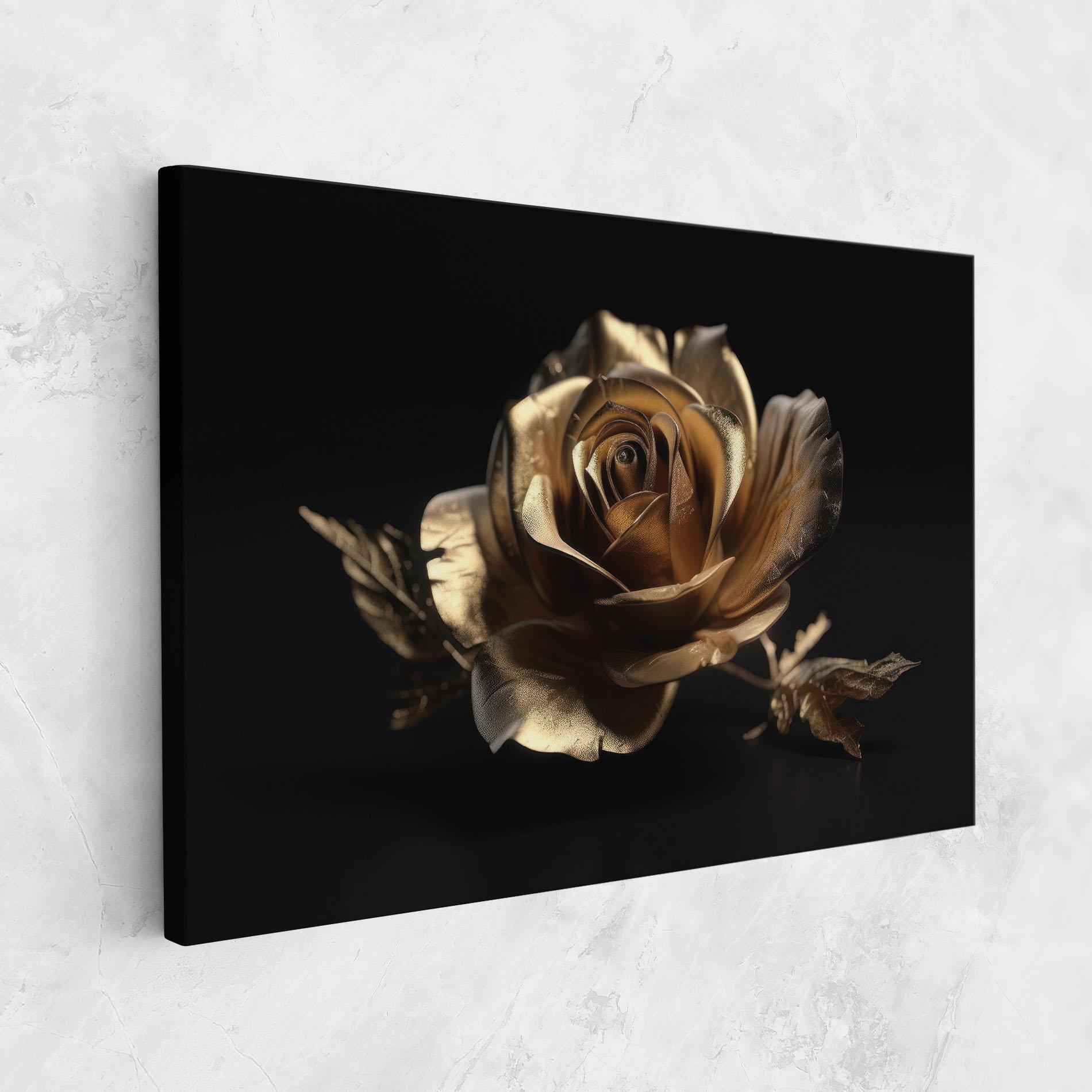 Tablou Canvas Gold Rose mockup 1
