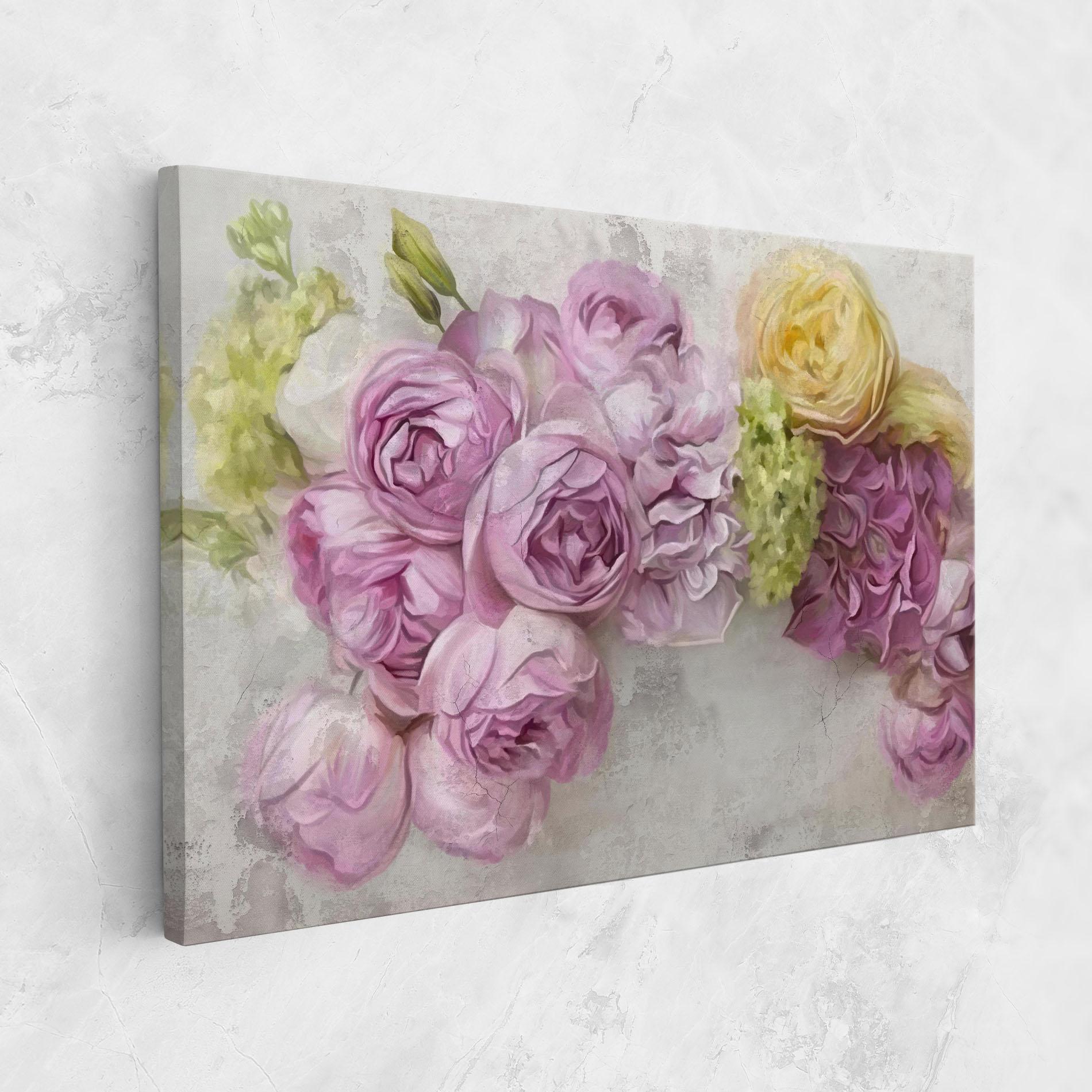 Tablou Canvas Trandafiri Colorati mockup 1