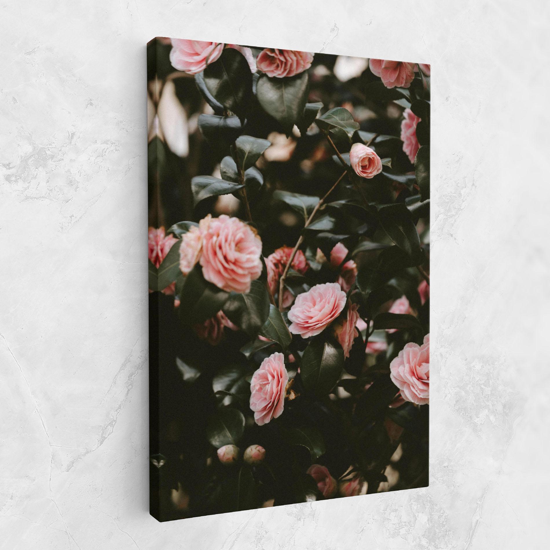 Tablou Canvas Rose Tree mockup 1