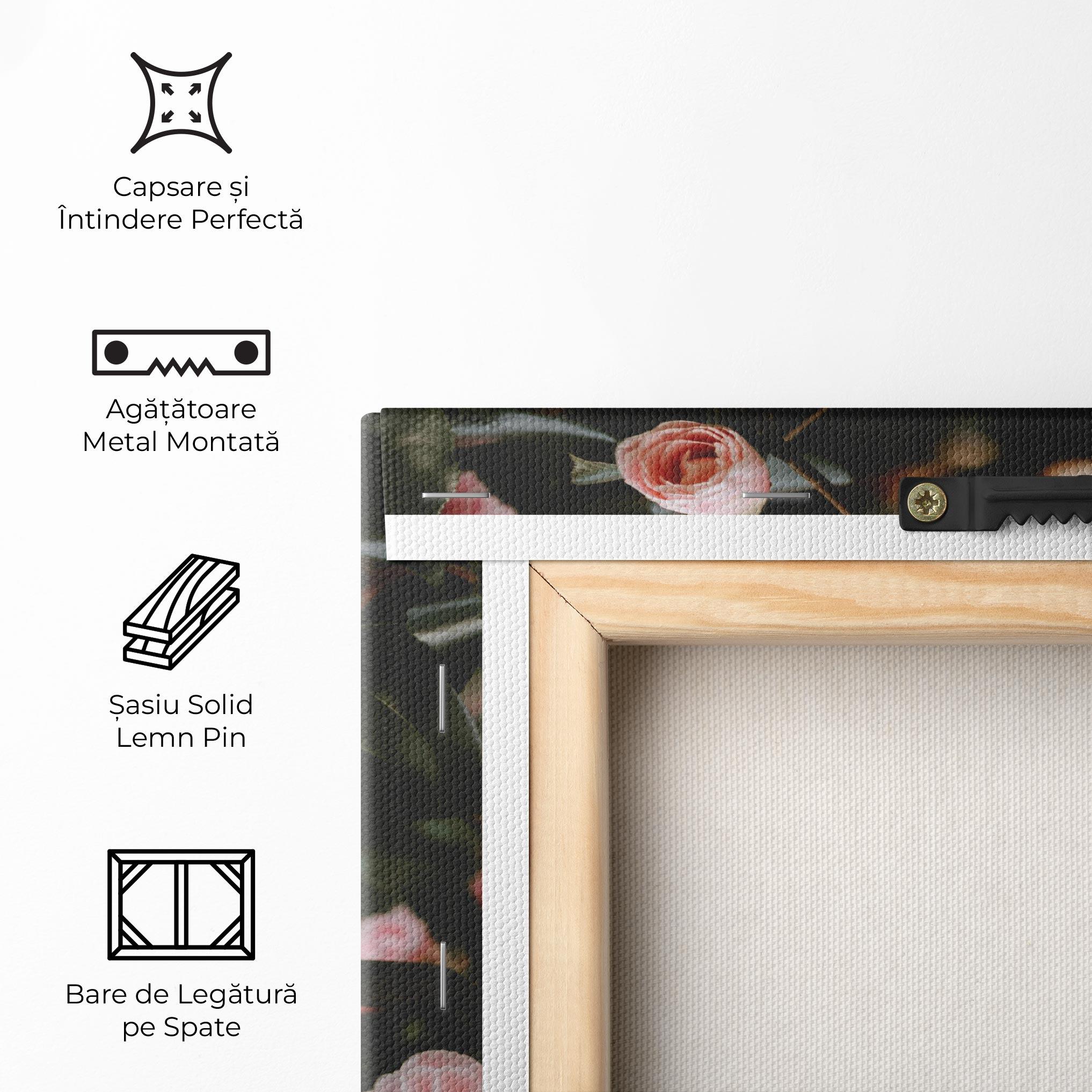 Tablou Canvas Rose Tree mockup 5