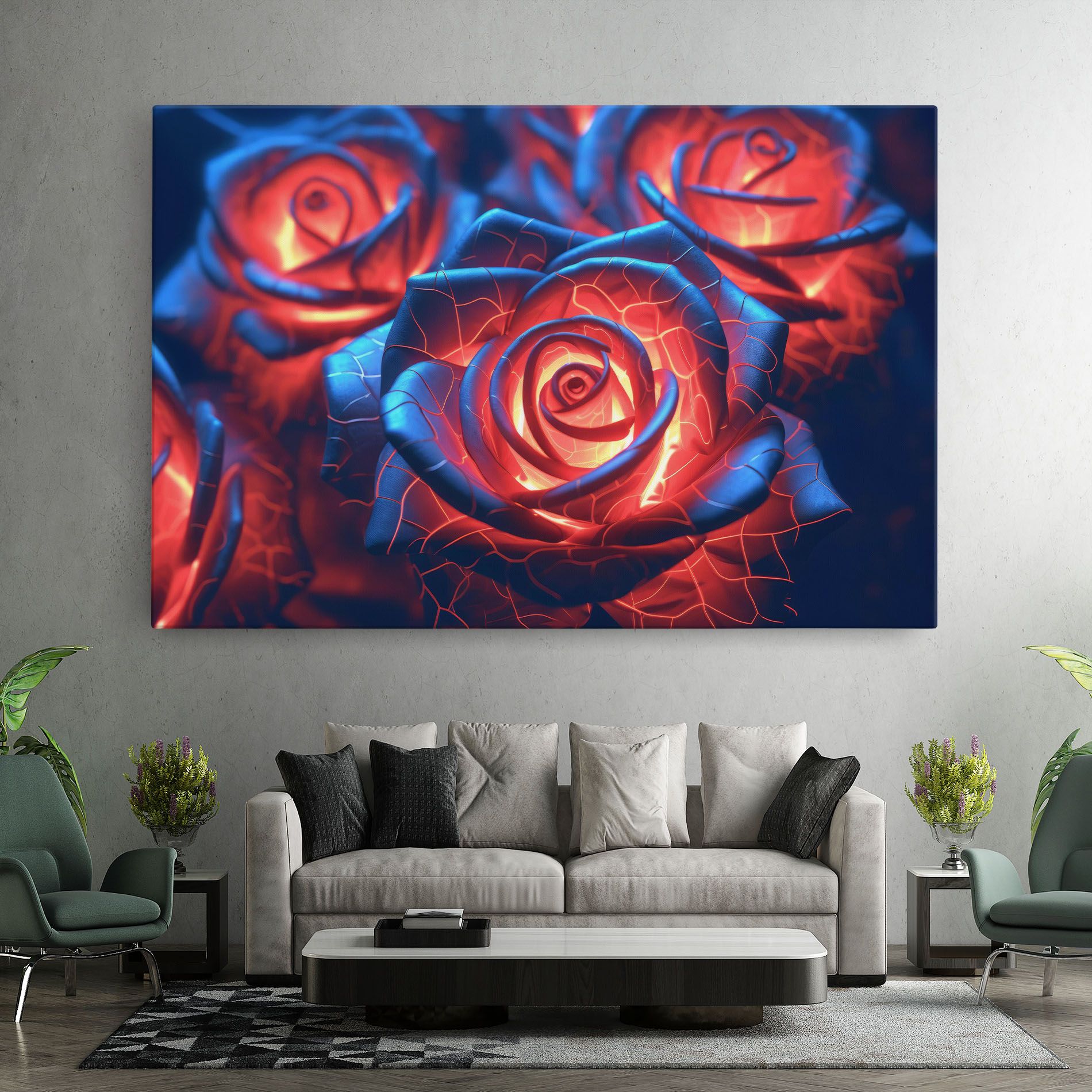 Glowing Roses mockup 7
