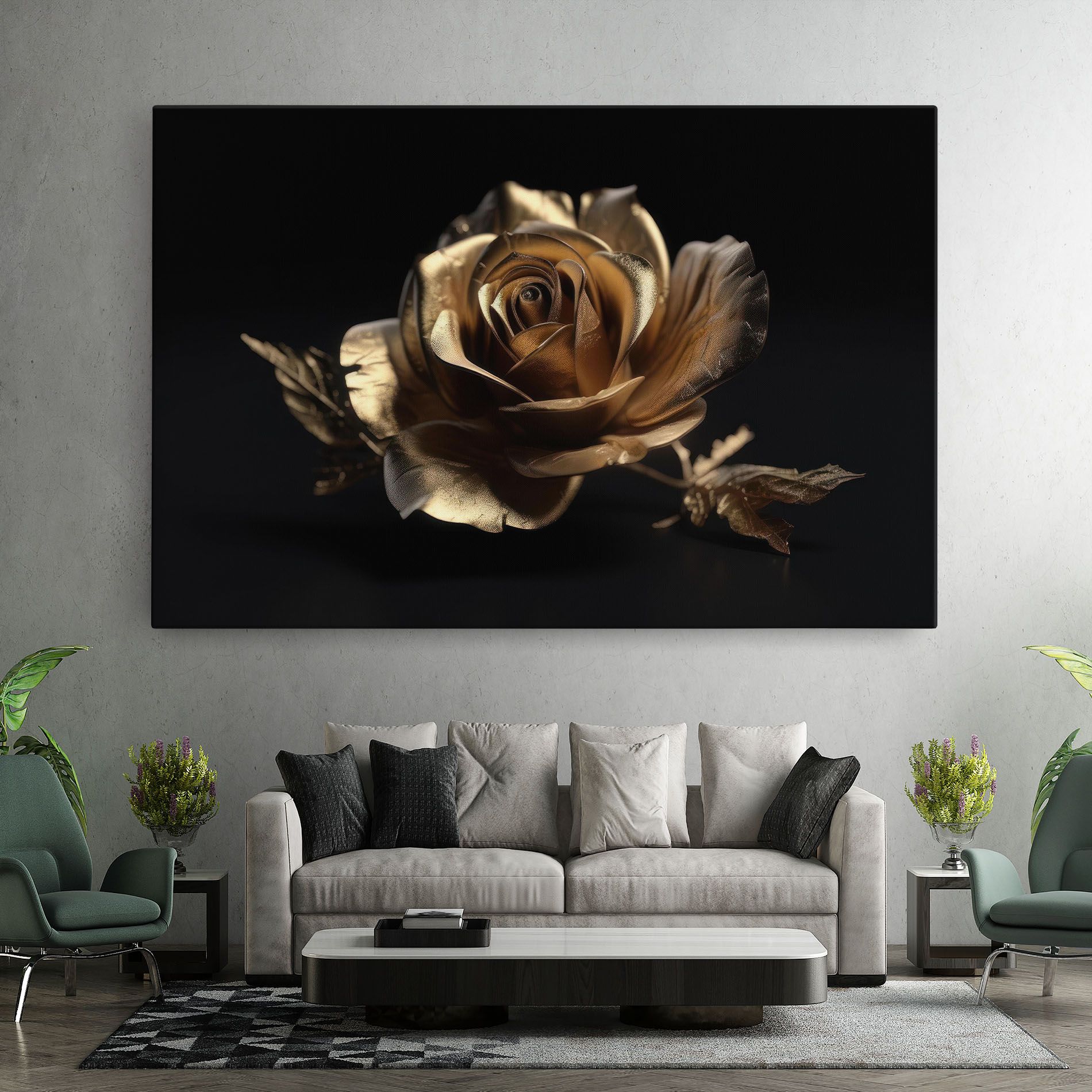 Gold Rose mockup 7