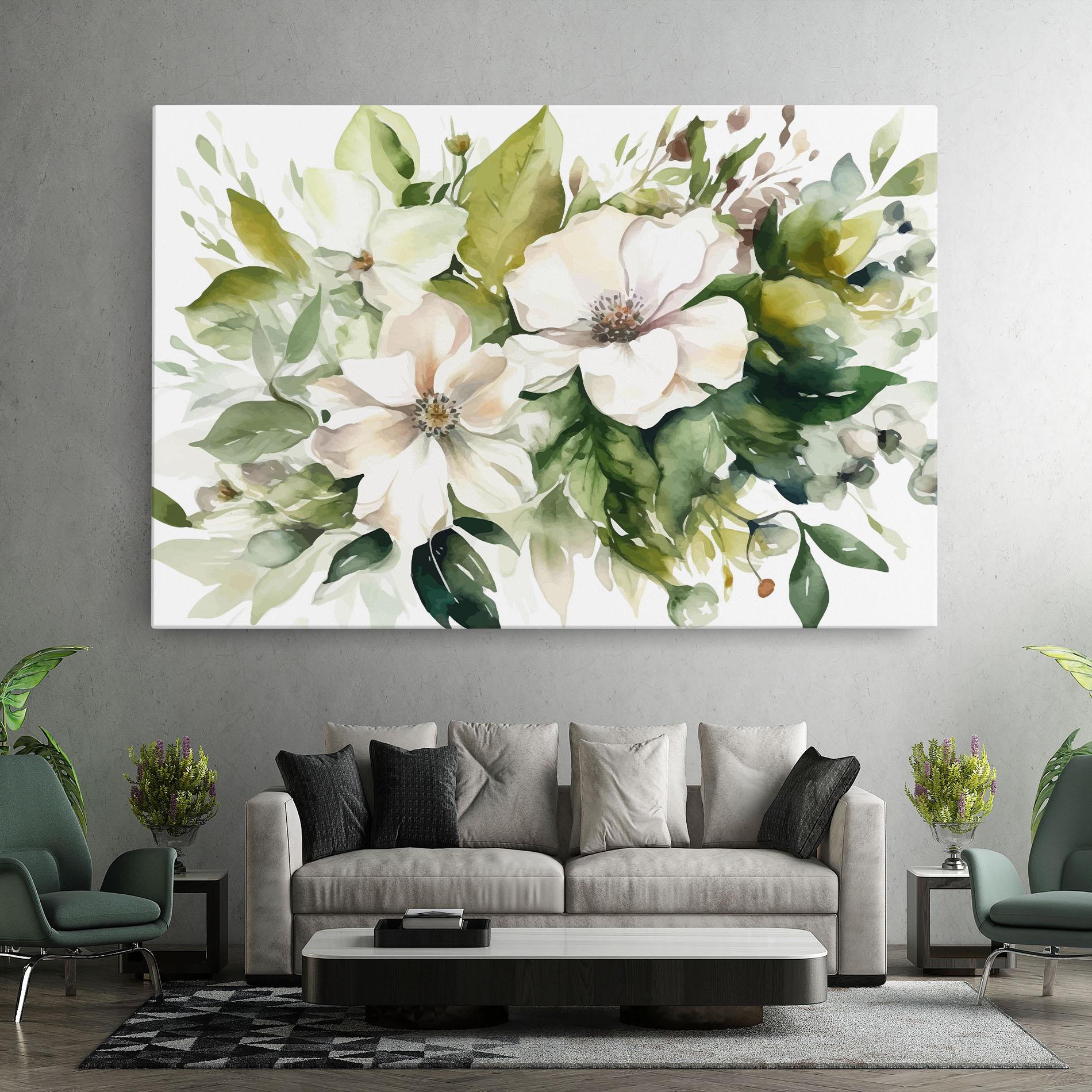 Tablou Canvas Opened Rose mockup 7