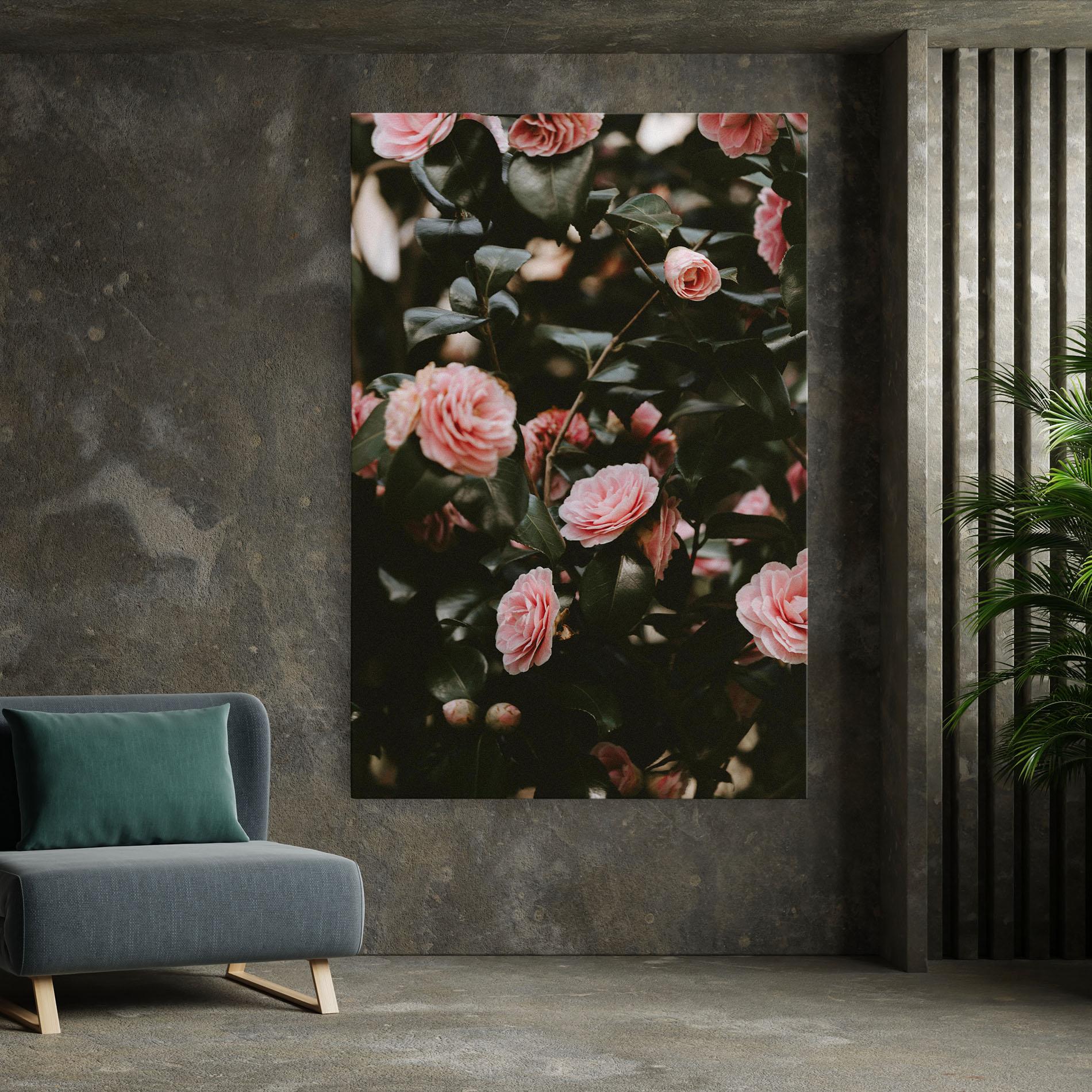Tablou Canvas Rose Tree mockup 7