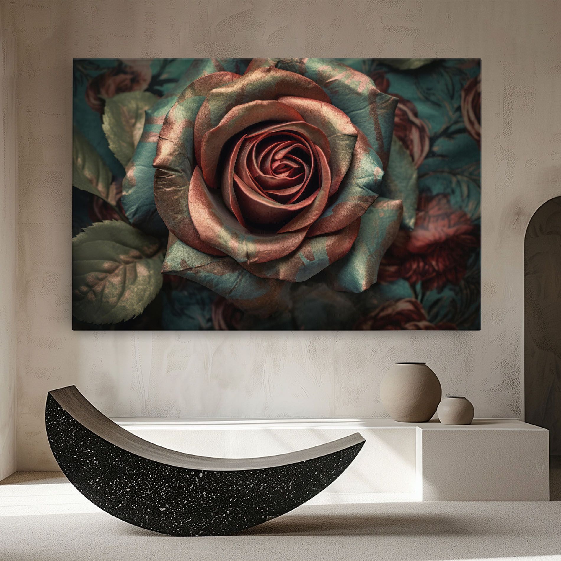 Exotic Blue Rose mockup 8