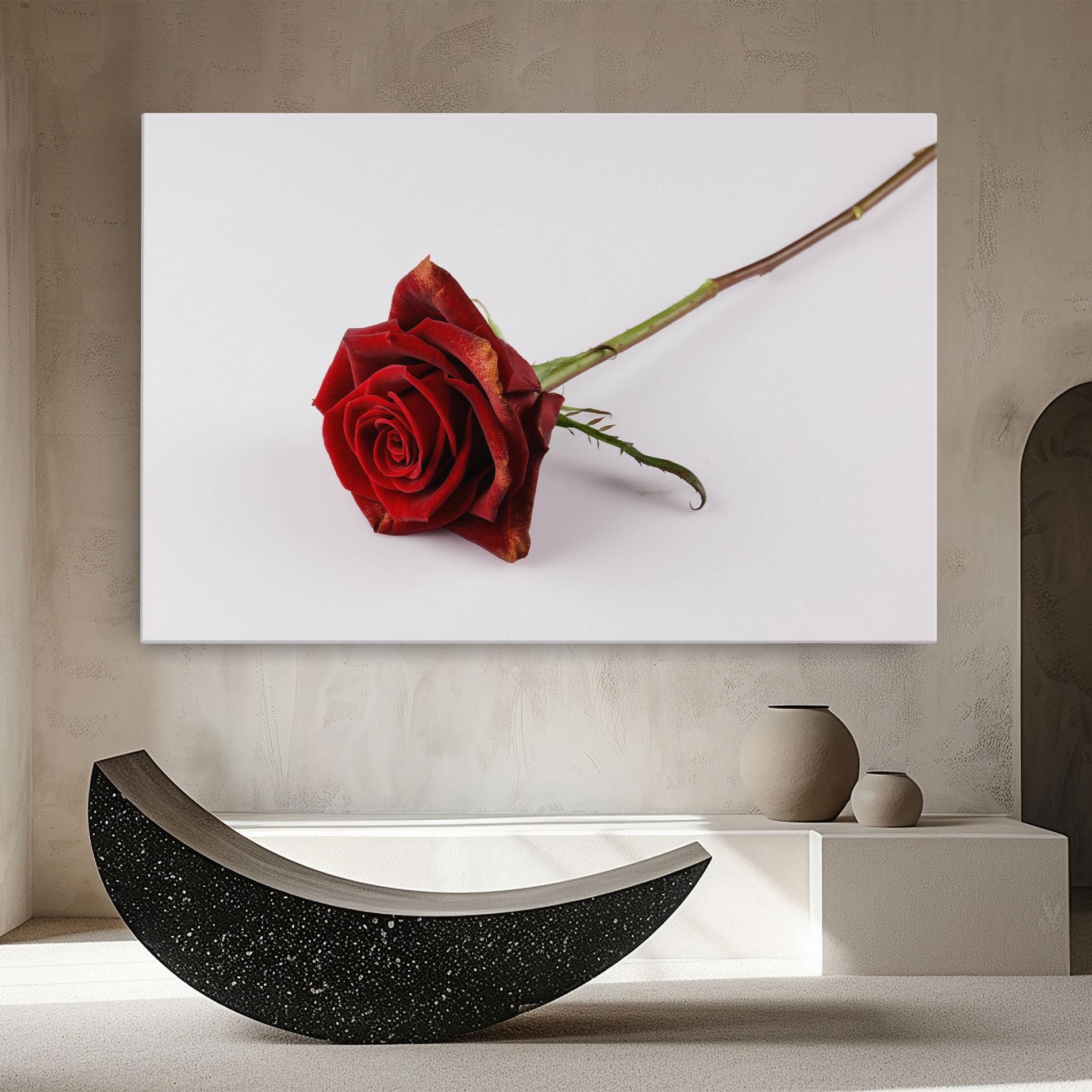 Tablou Canvas Lonely Rose mockup 8