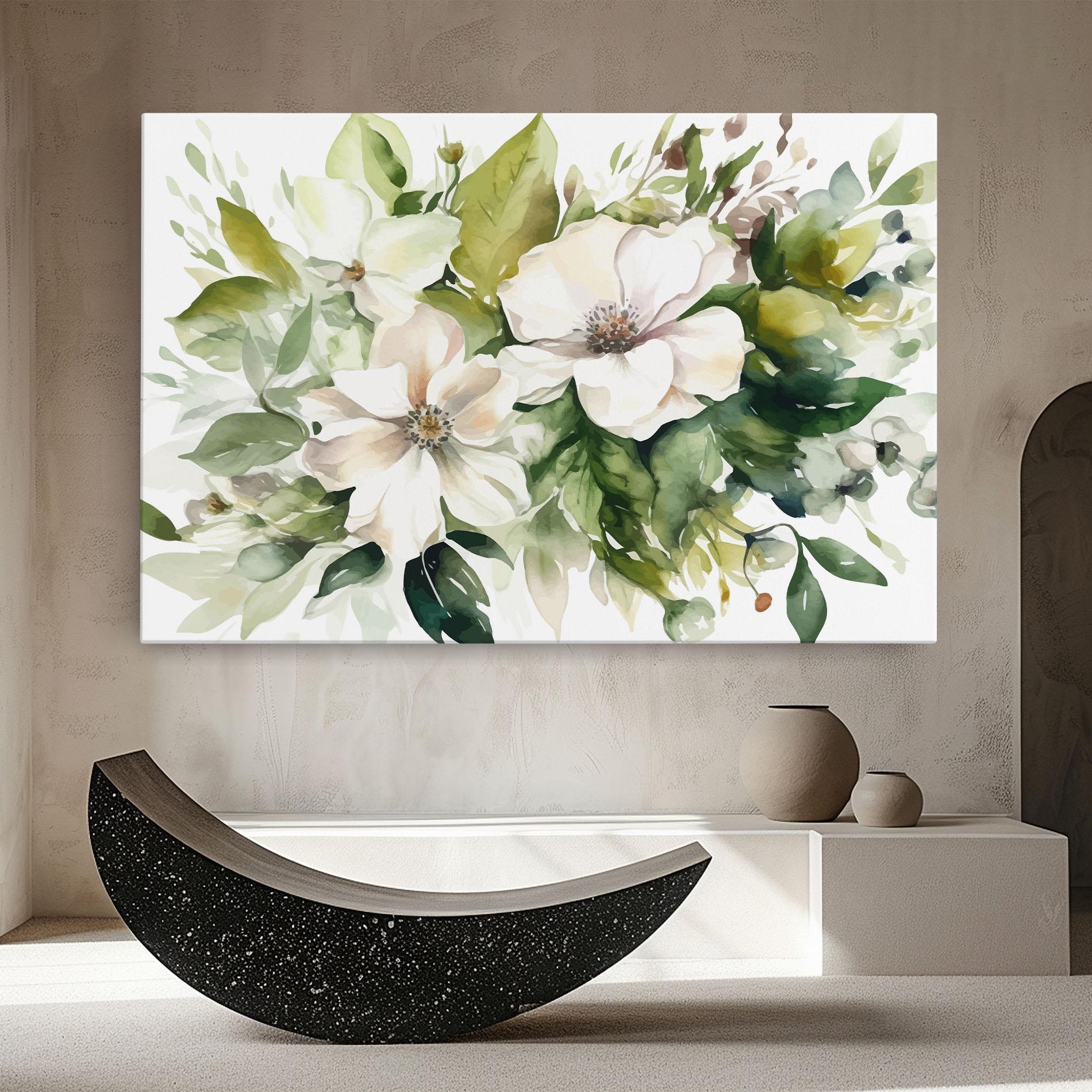 Tablou Canvas Opened Rose mockup 8