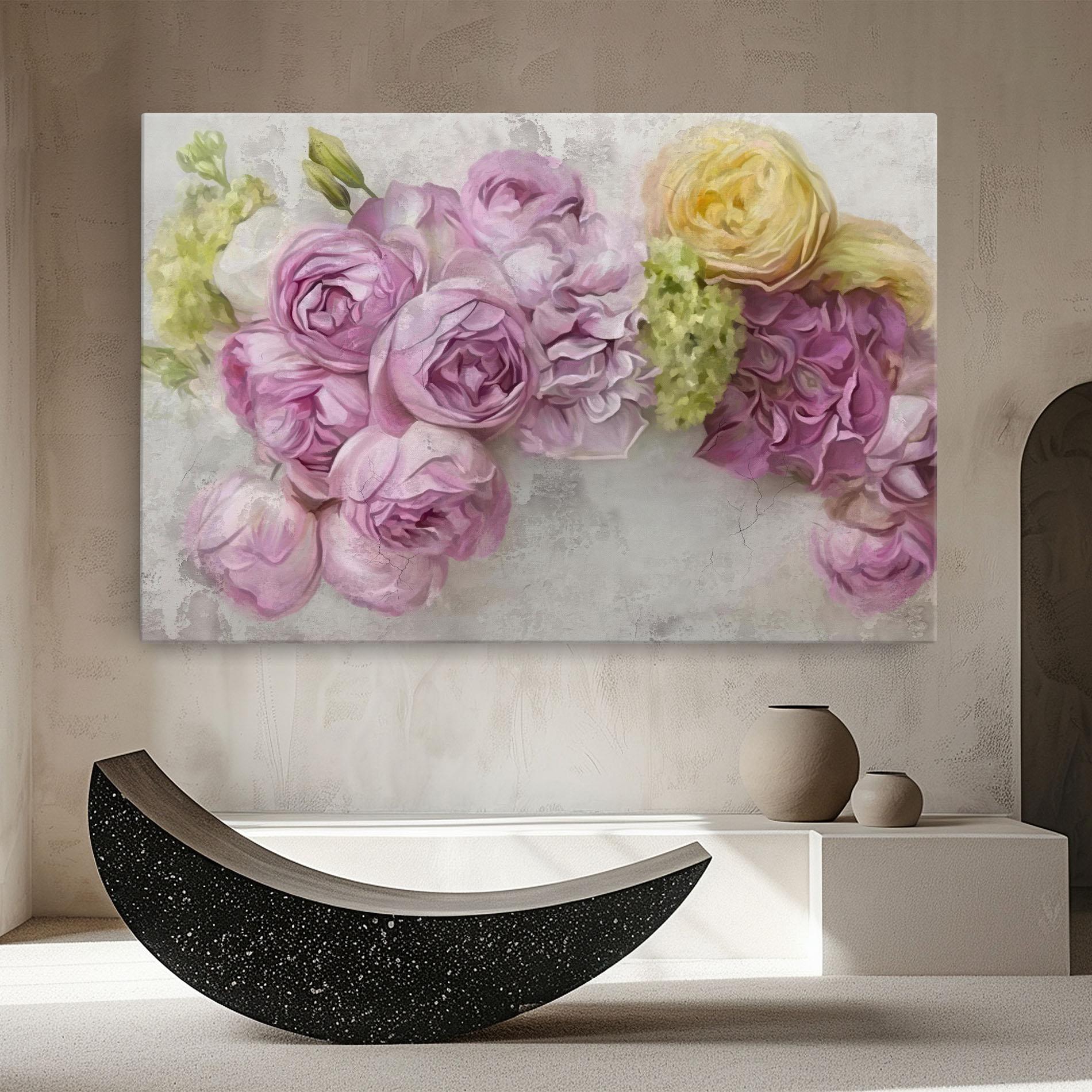 Tablou Canvas Trandafiri Colorati mockup 8