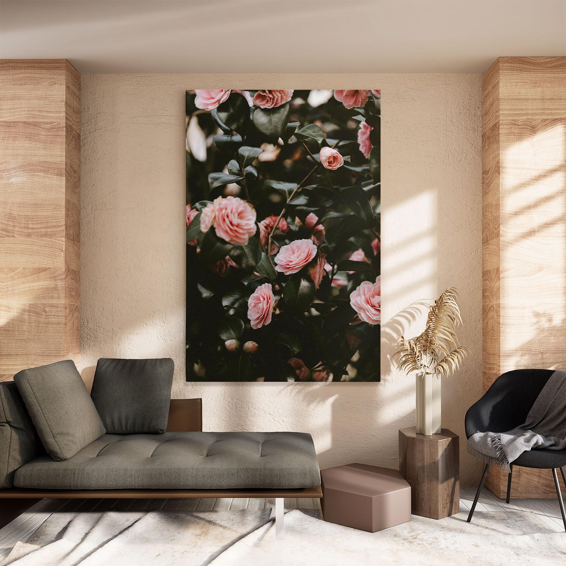 Tablou Canvas Rose Tree mockup 8