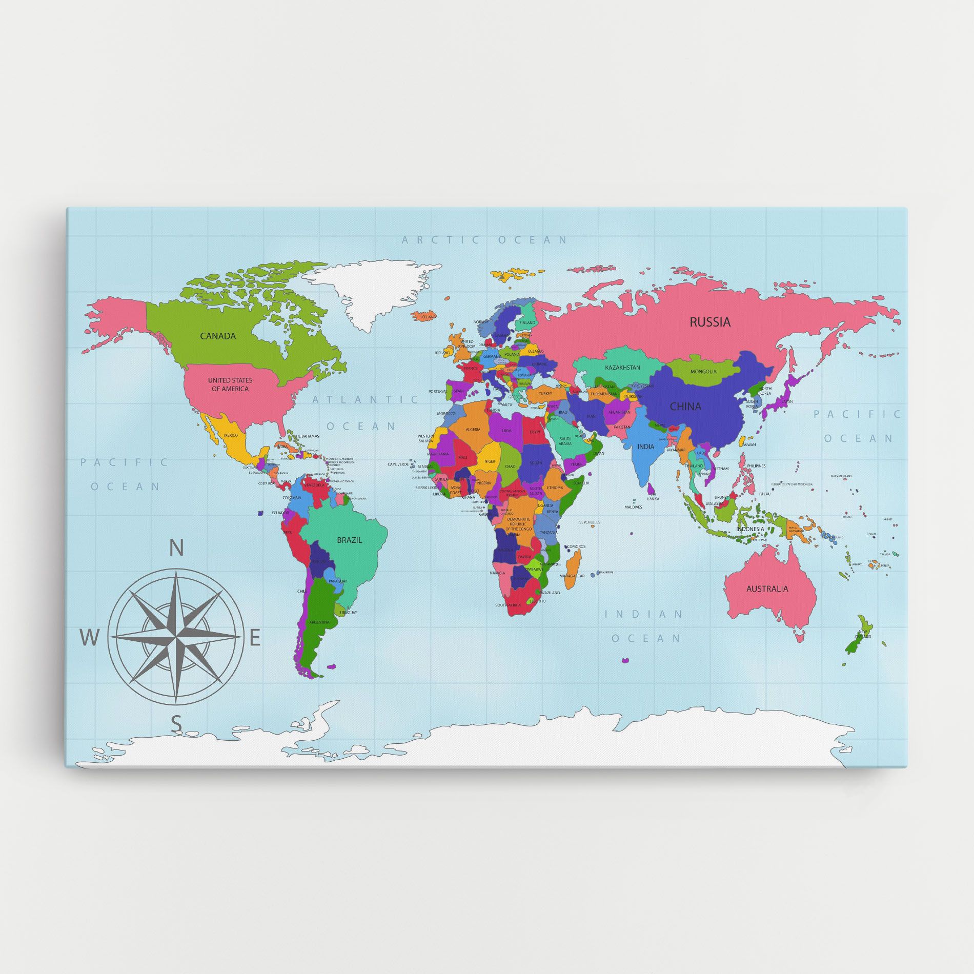 Colorful Continents mockup 0