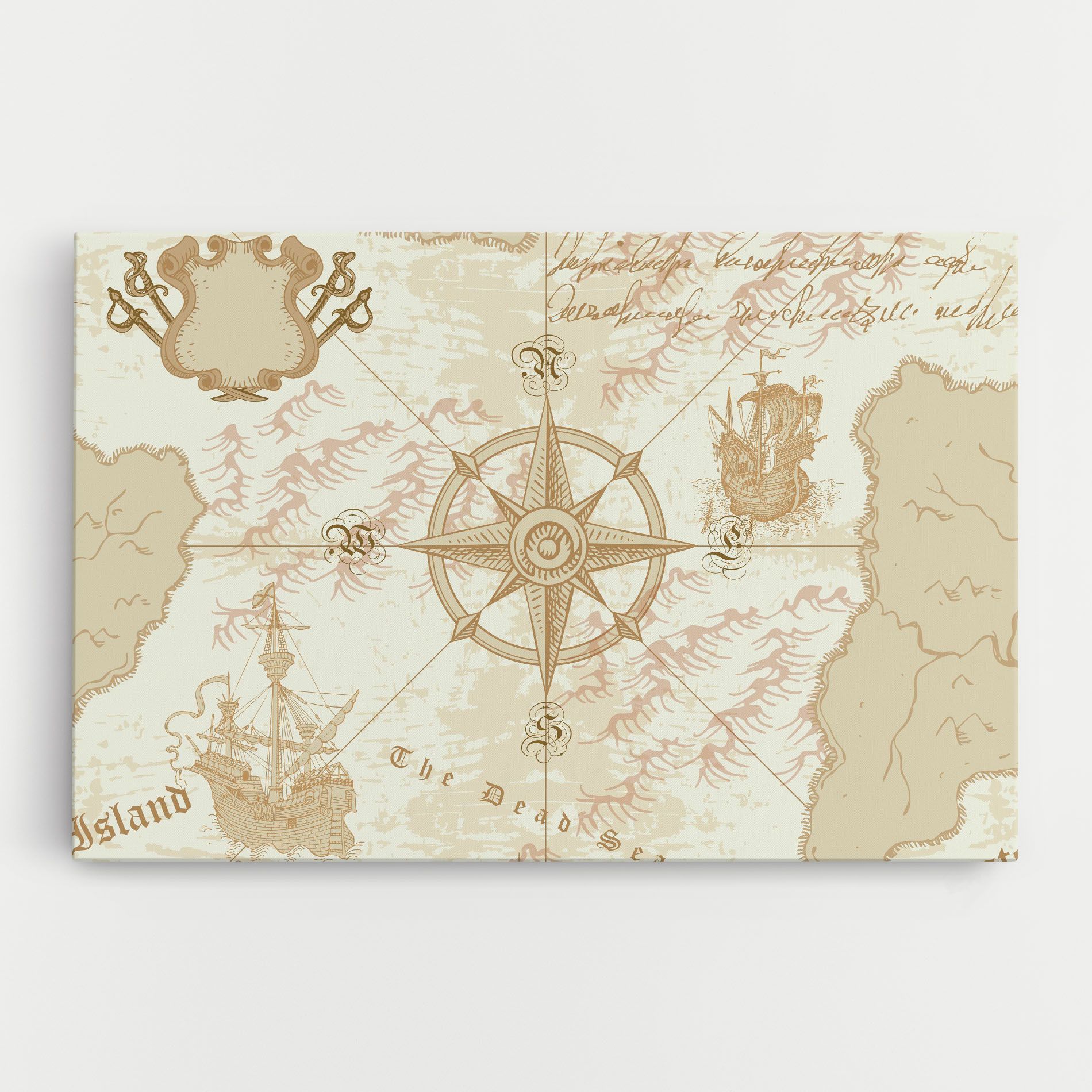 Cream Compass mockup 0