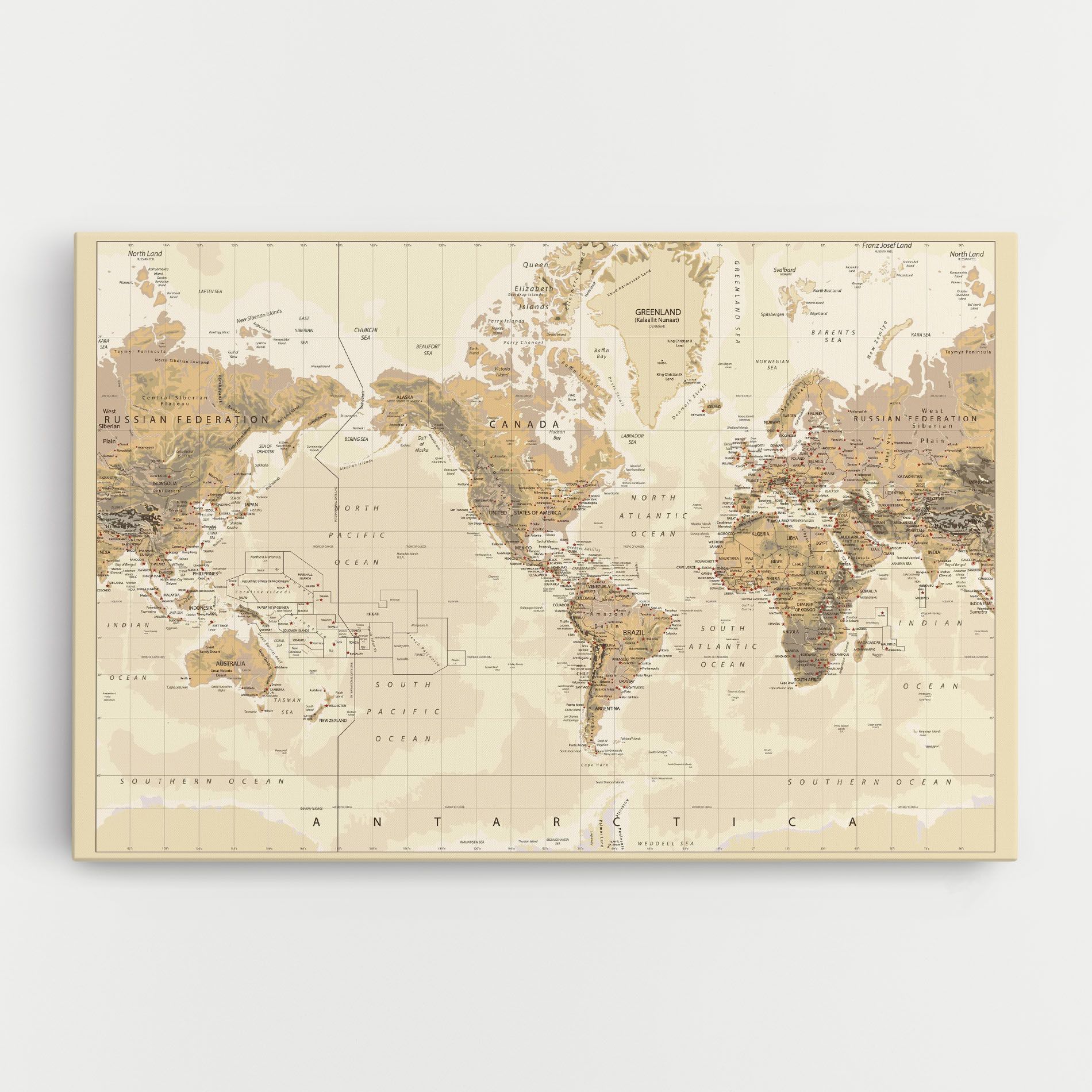 Old Canada Map mockup 0