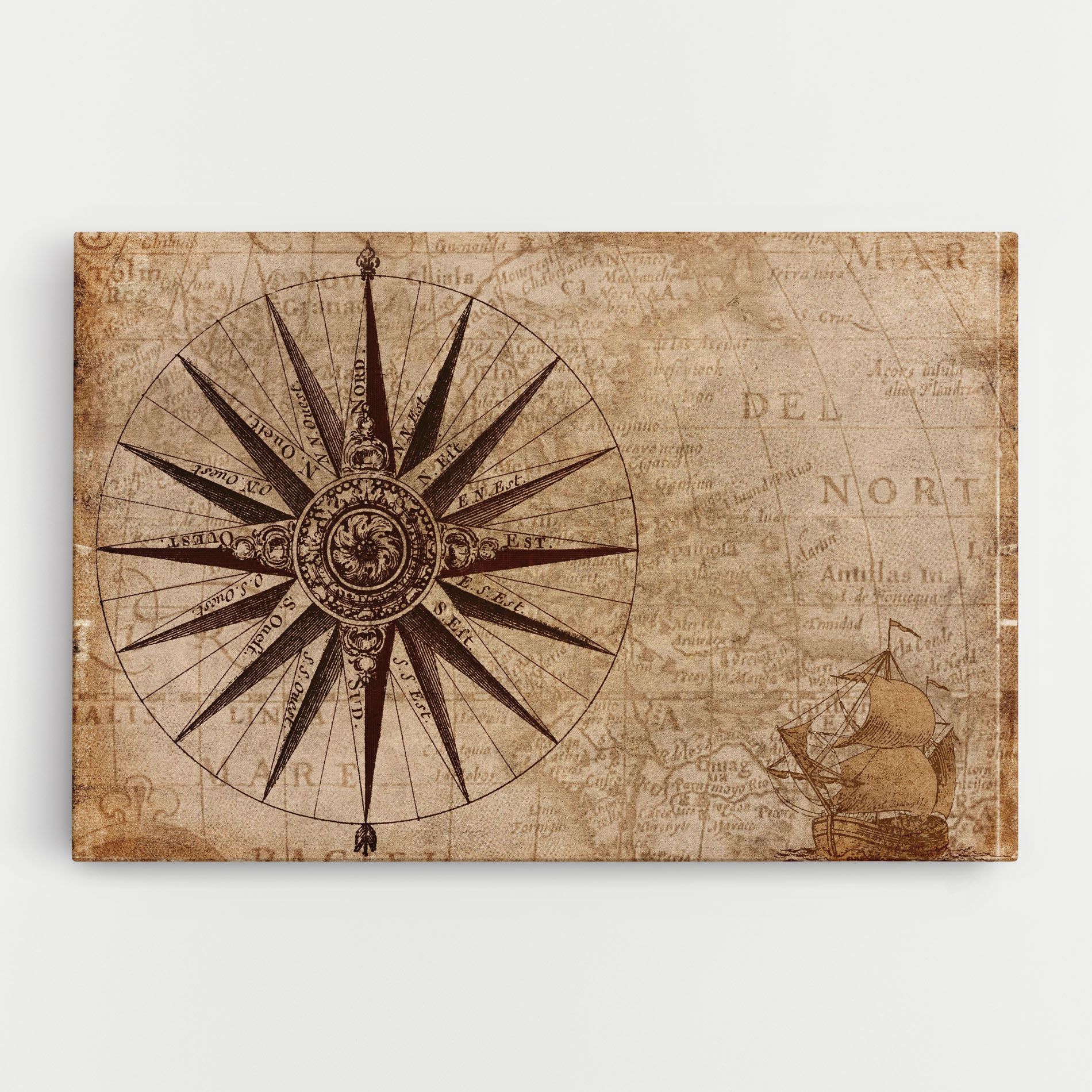 Vintage Map mockup 0