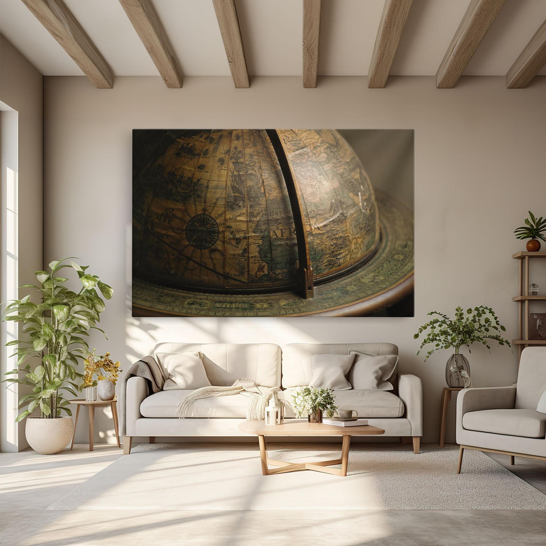 Tablou Canvas Globe Map mockup 6