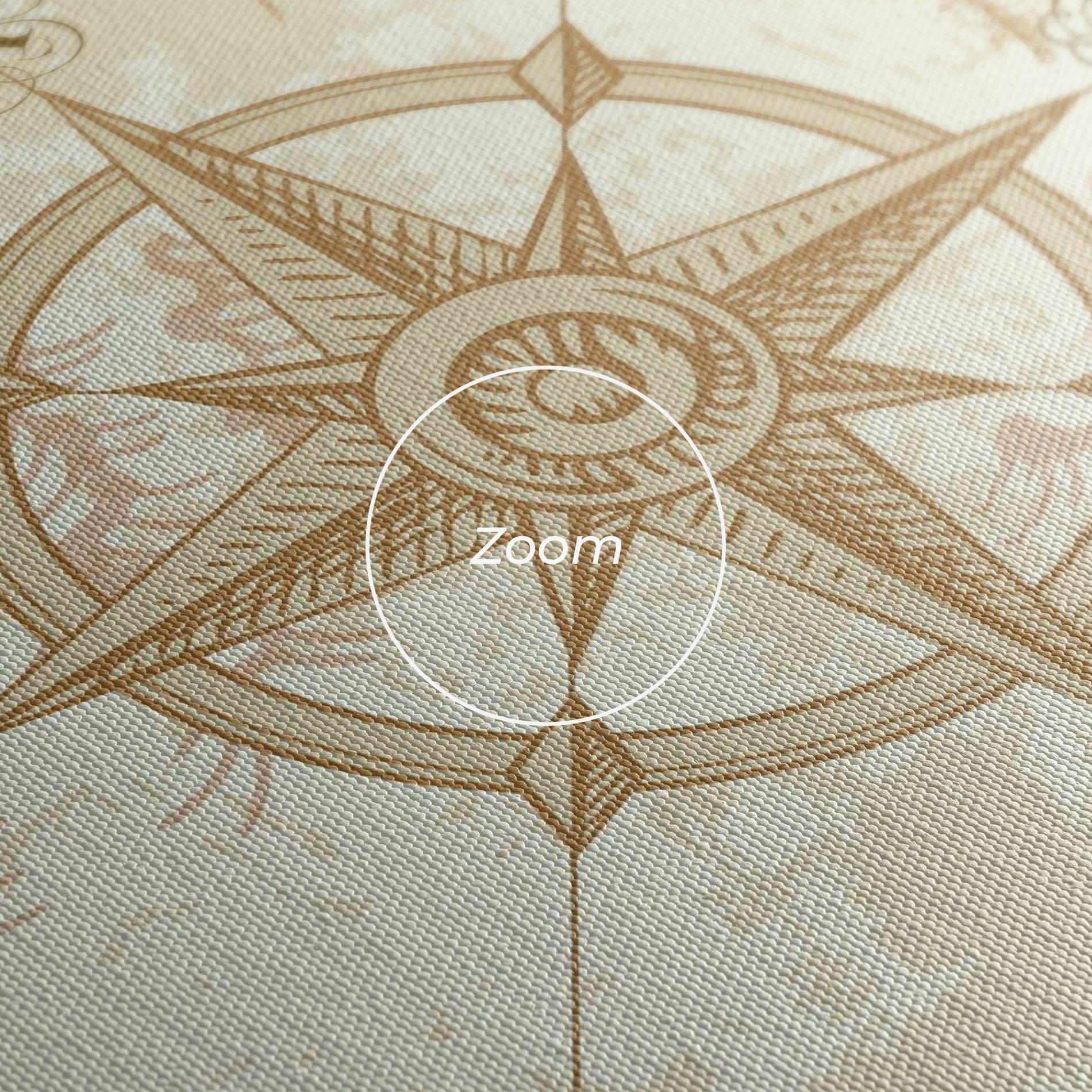 Tablou Canvas Cream Compass mockup 3