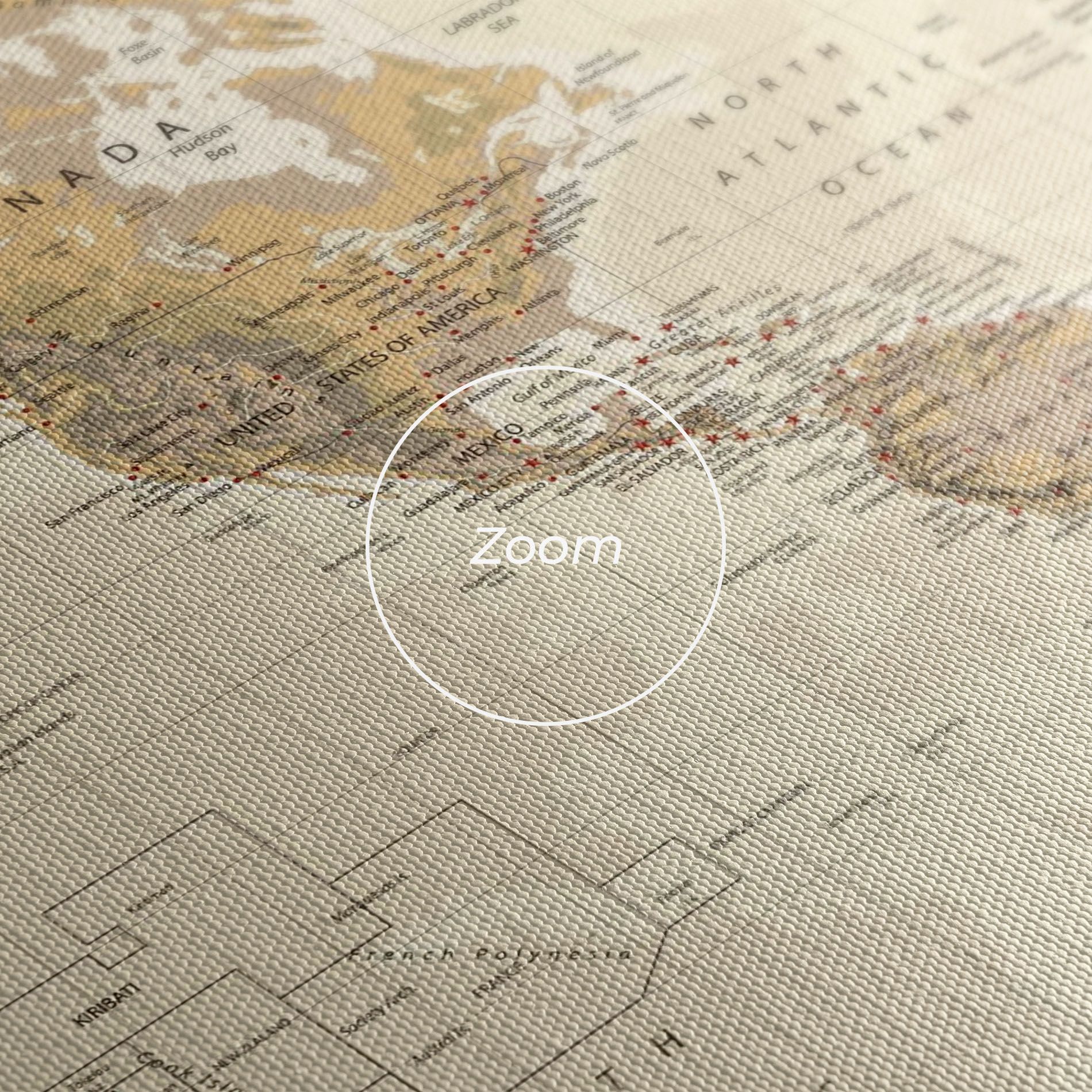 Old Canada Map mockup 3