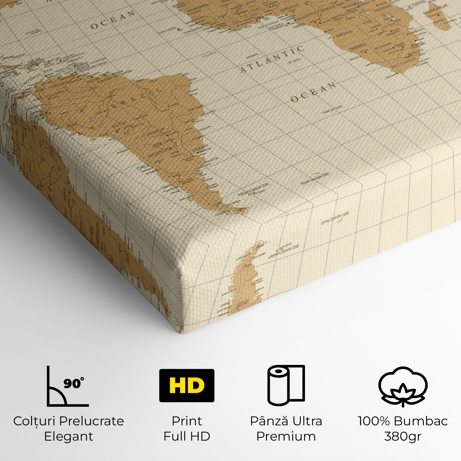 Old Map Cream mockup 4