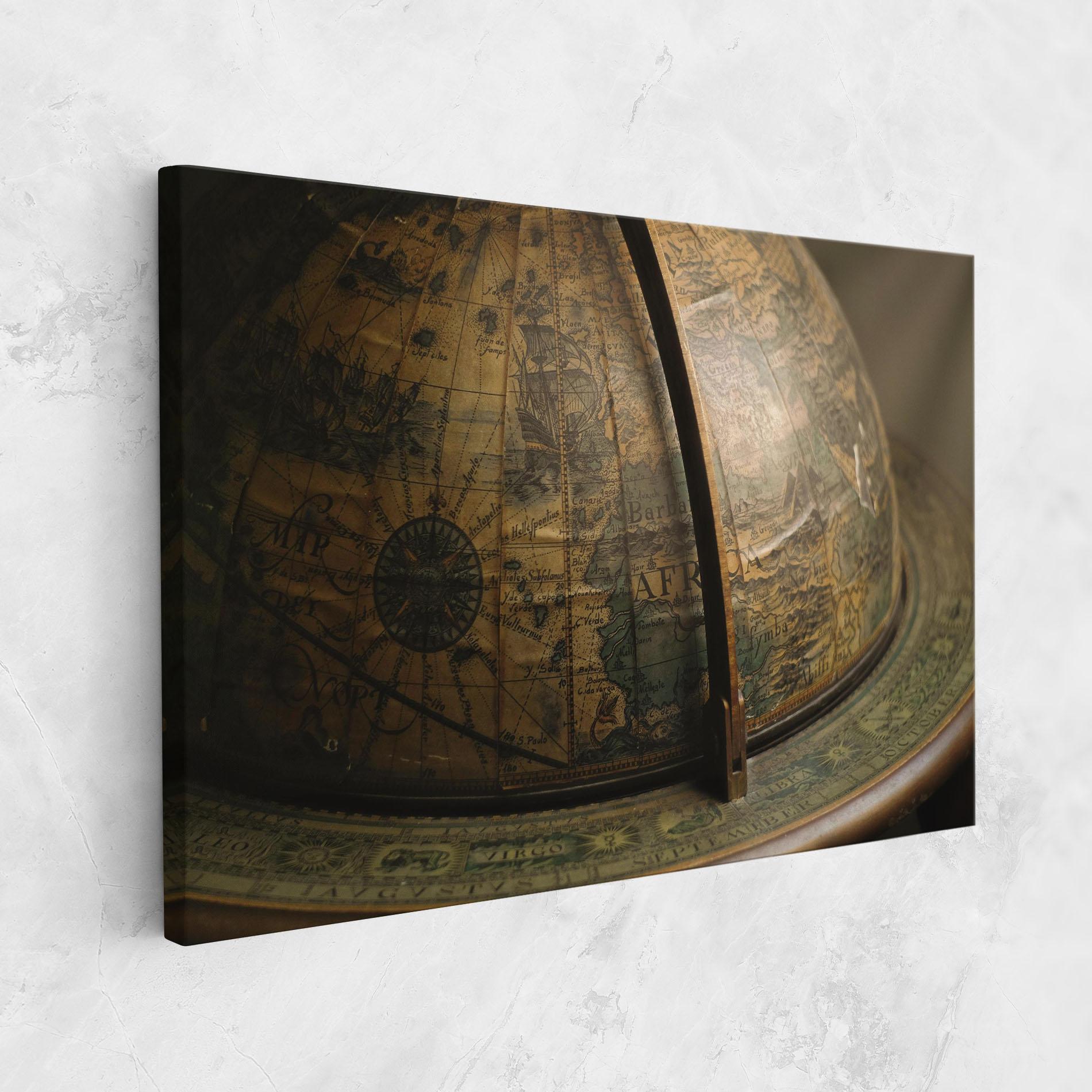 Tablou Canvas Globe Map mockup 1
