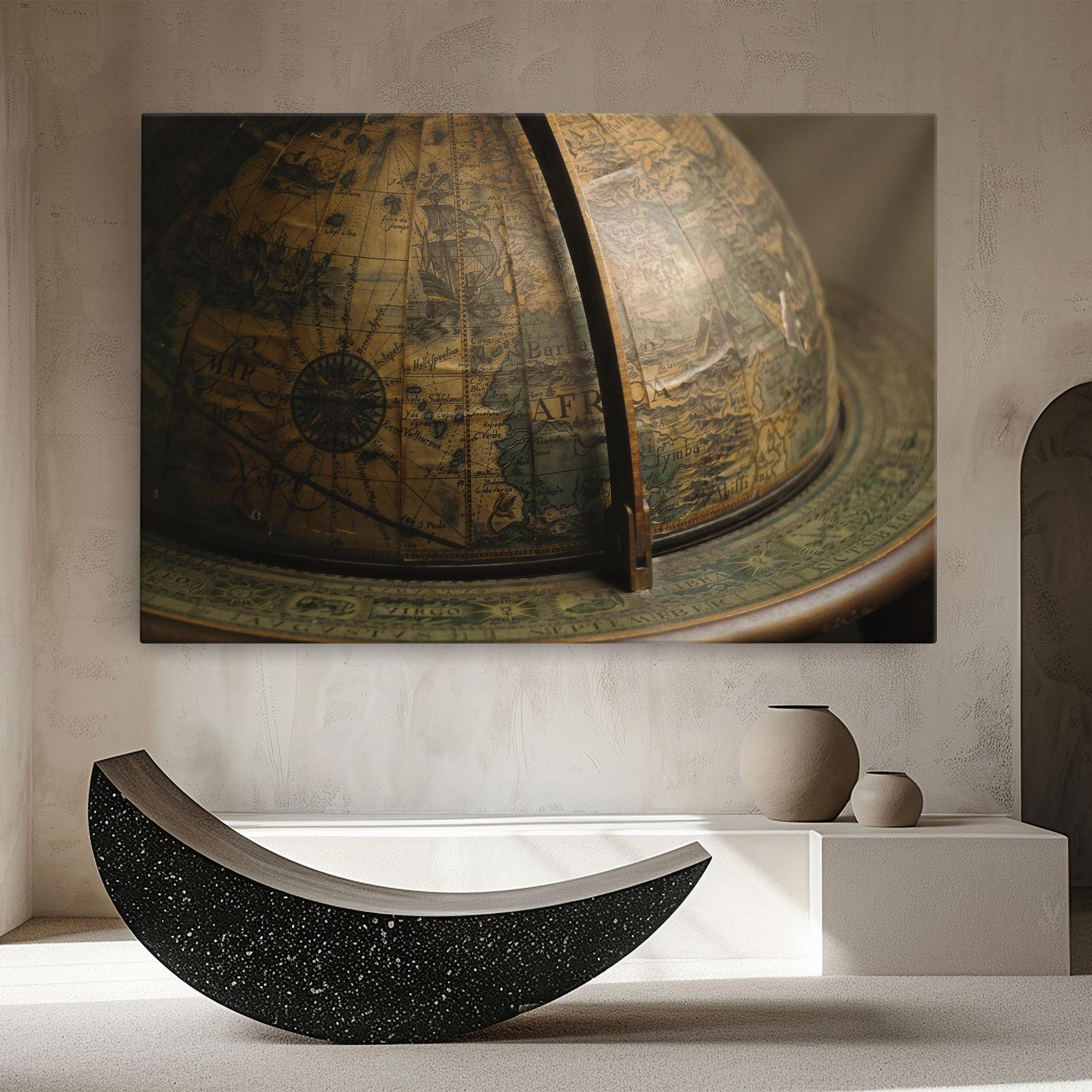 Tablou Canvas Globe Map mockup 8