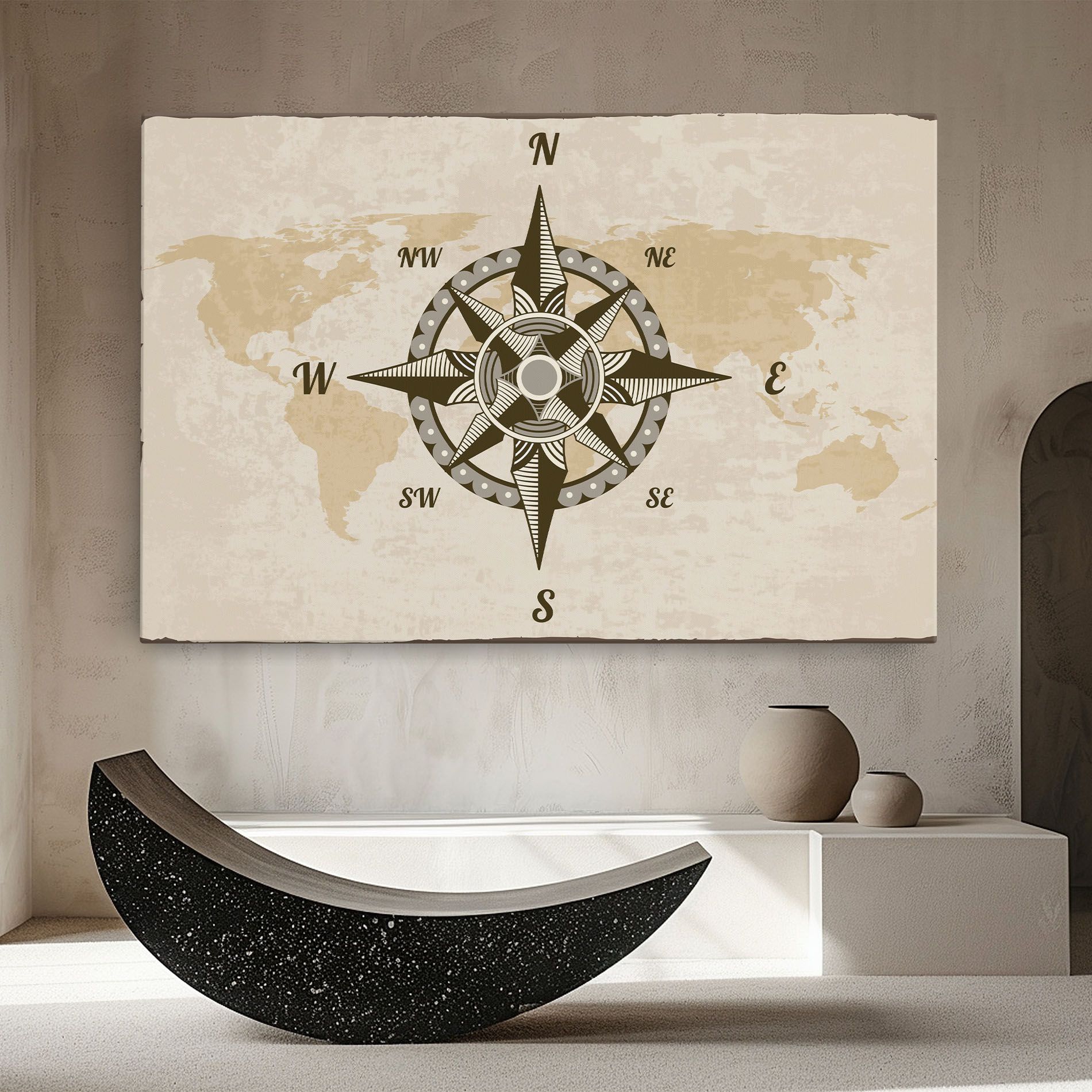 Nautical Compass mockup 8