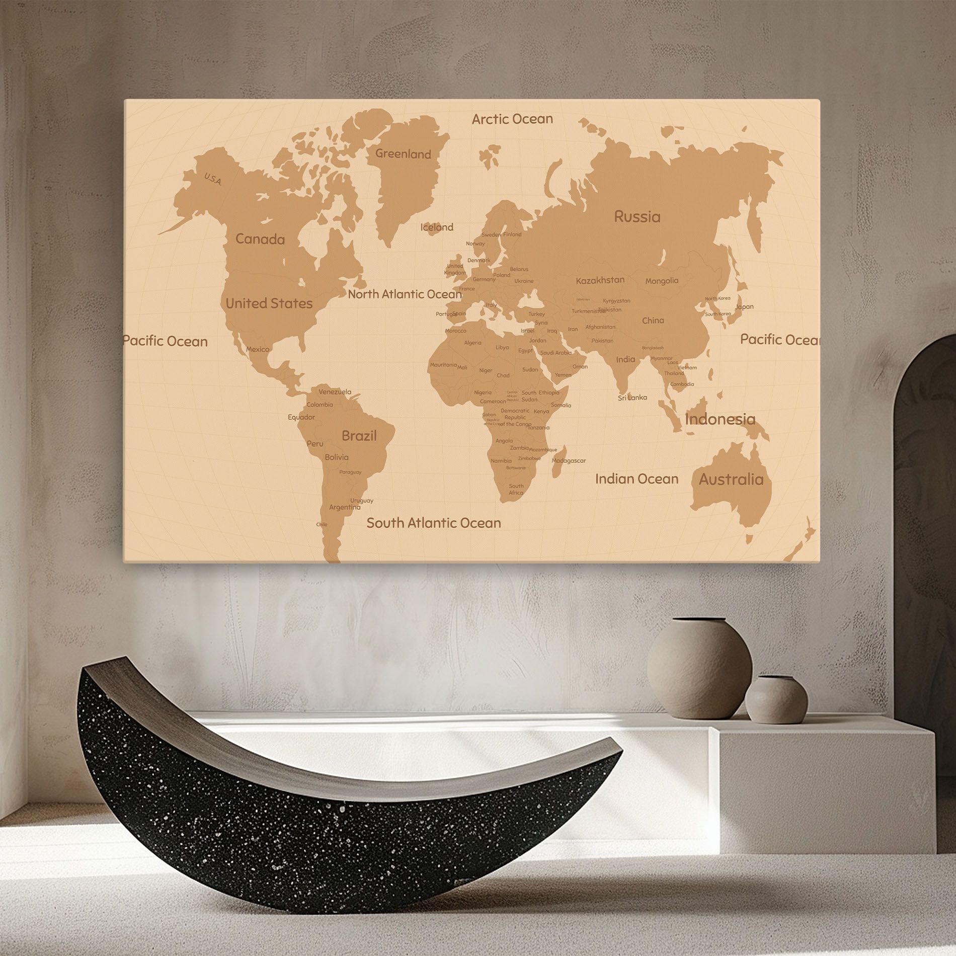 Ocean Old Map mockup 8
