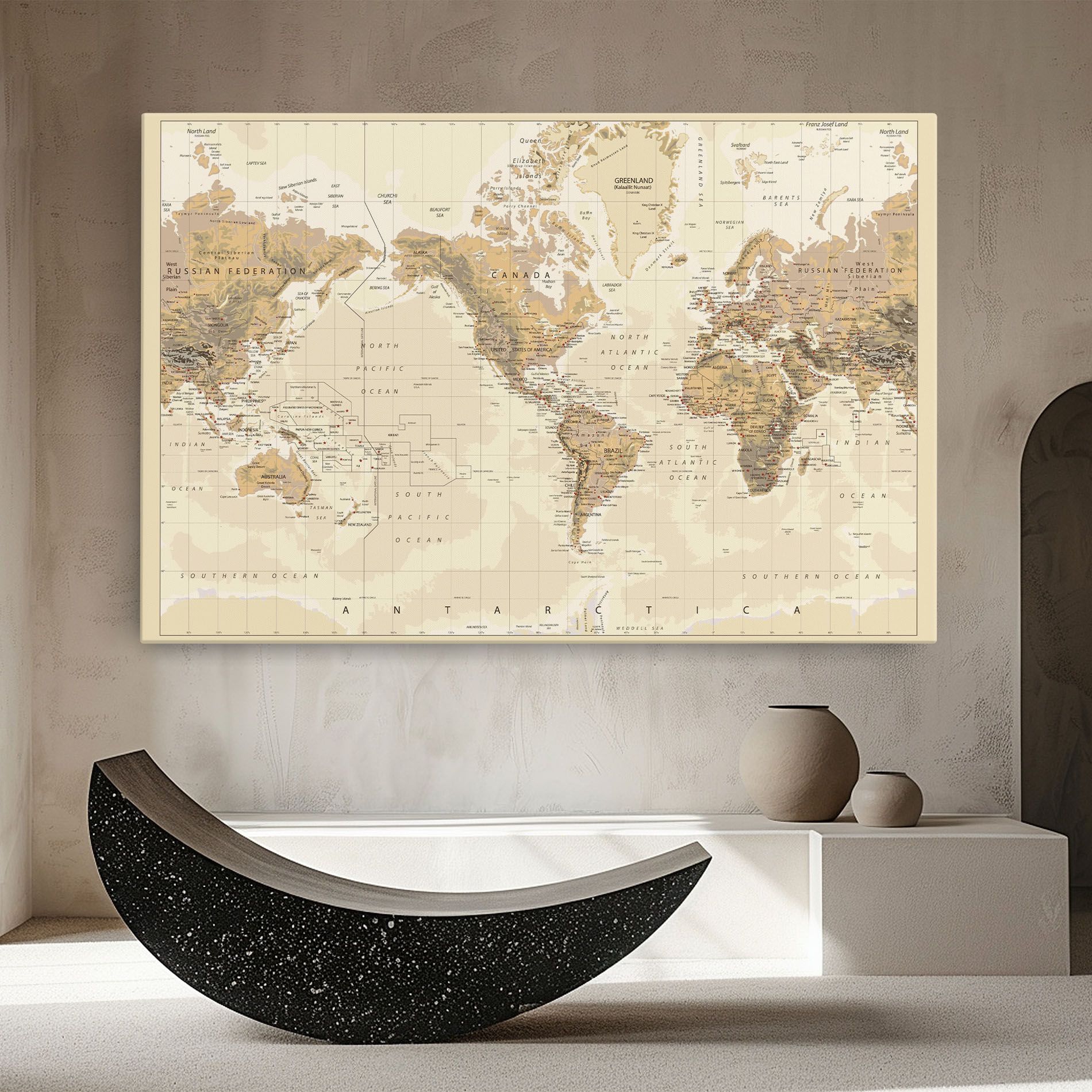 Old Canada Map mockup 8