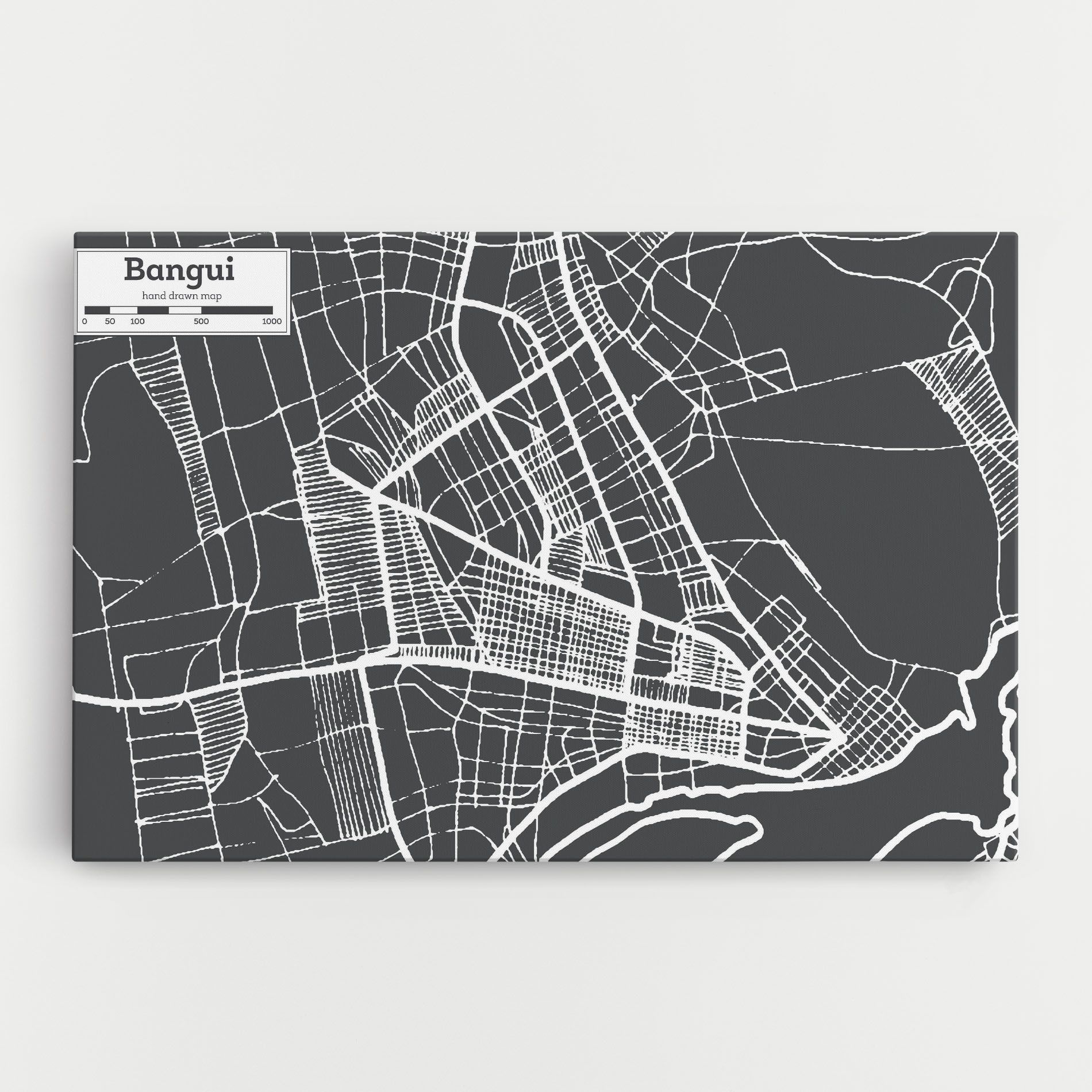 Bangui Map mockup 0
