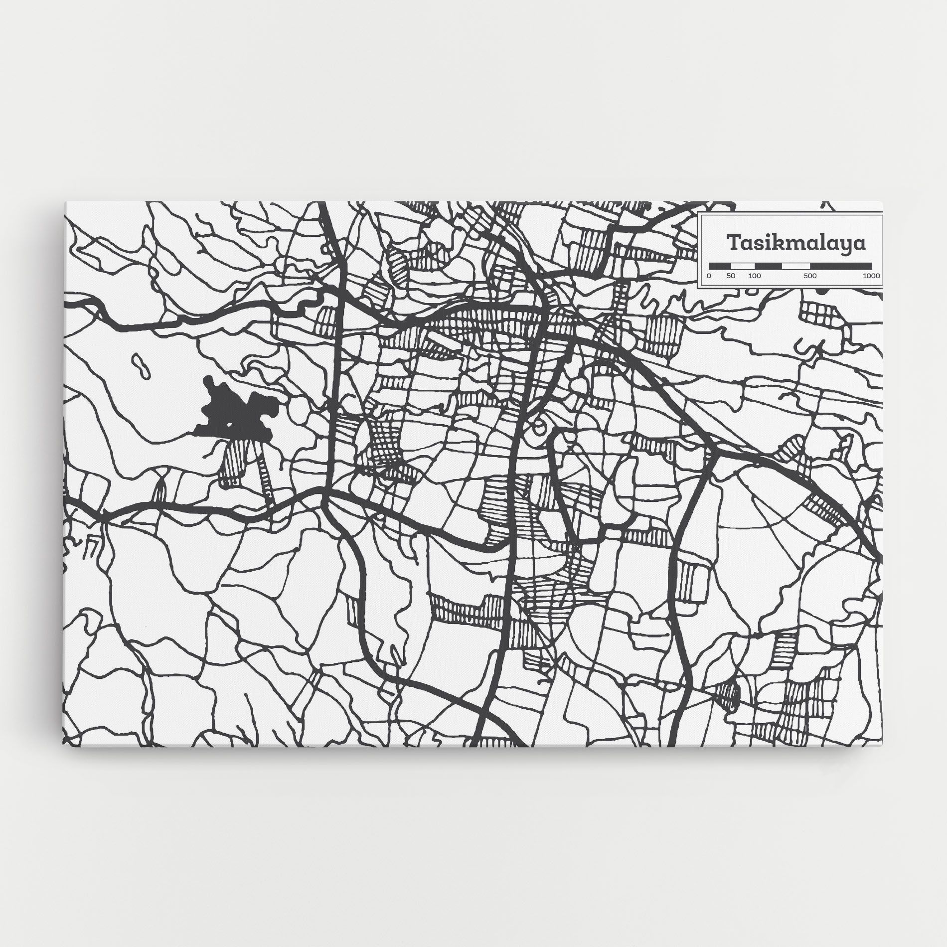 Tasikmalaya Map mockup 0