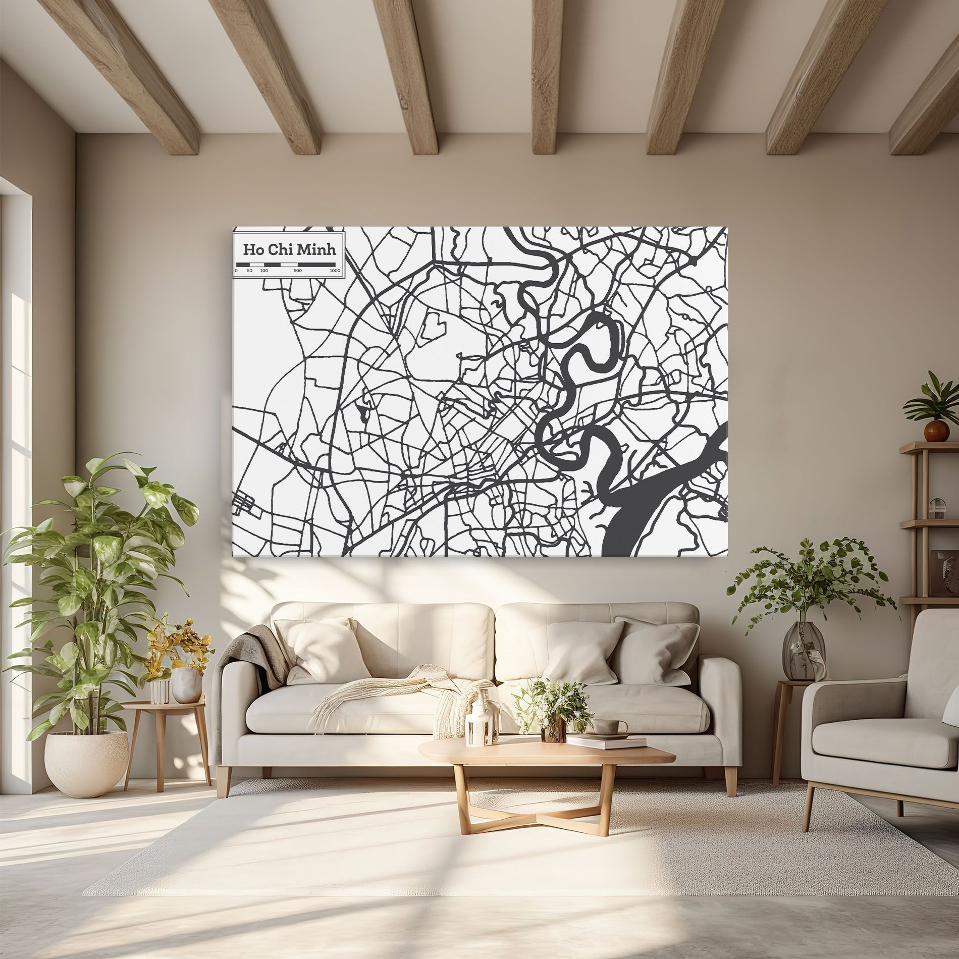 Ho Chi Minh Map mockup 6