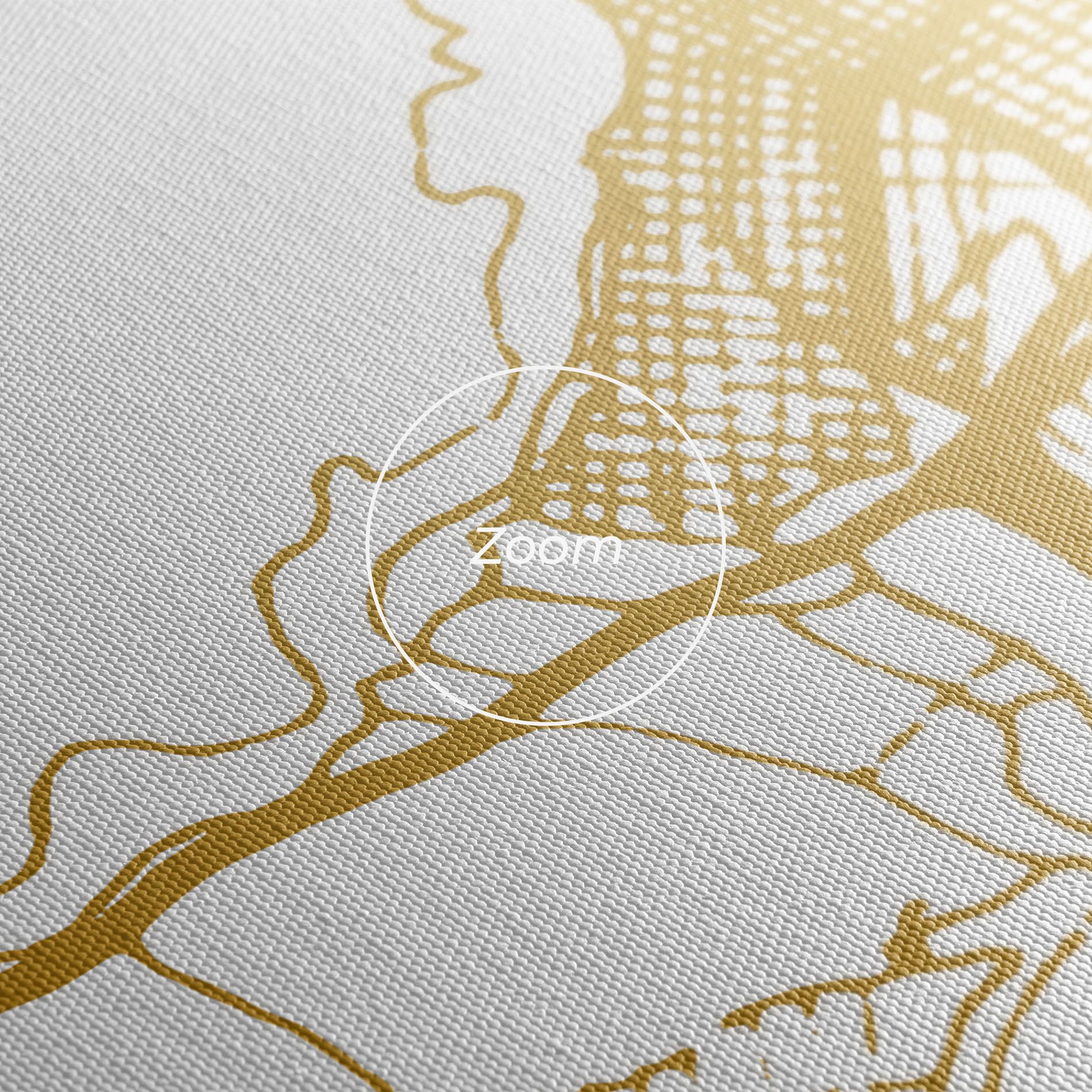 Las Palmas Gold Map mockup 3