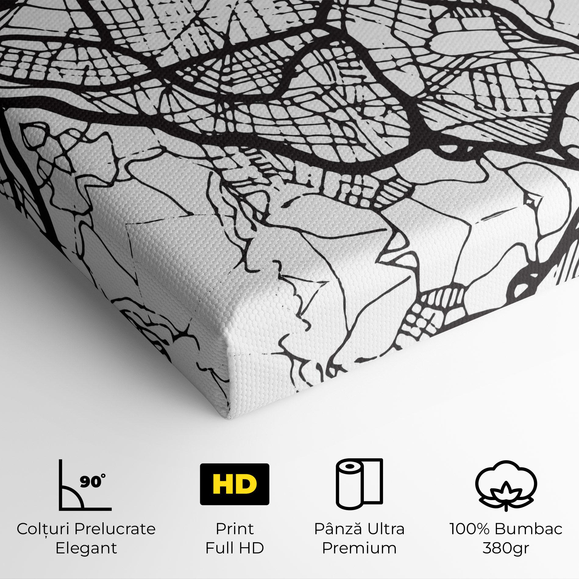 Tablou Canvas Bilbao Map mockup 4