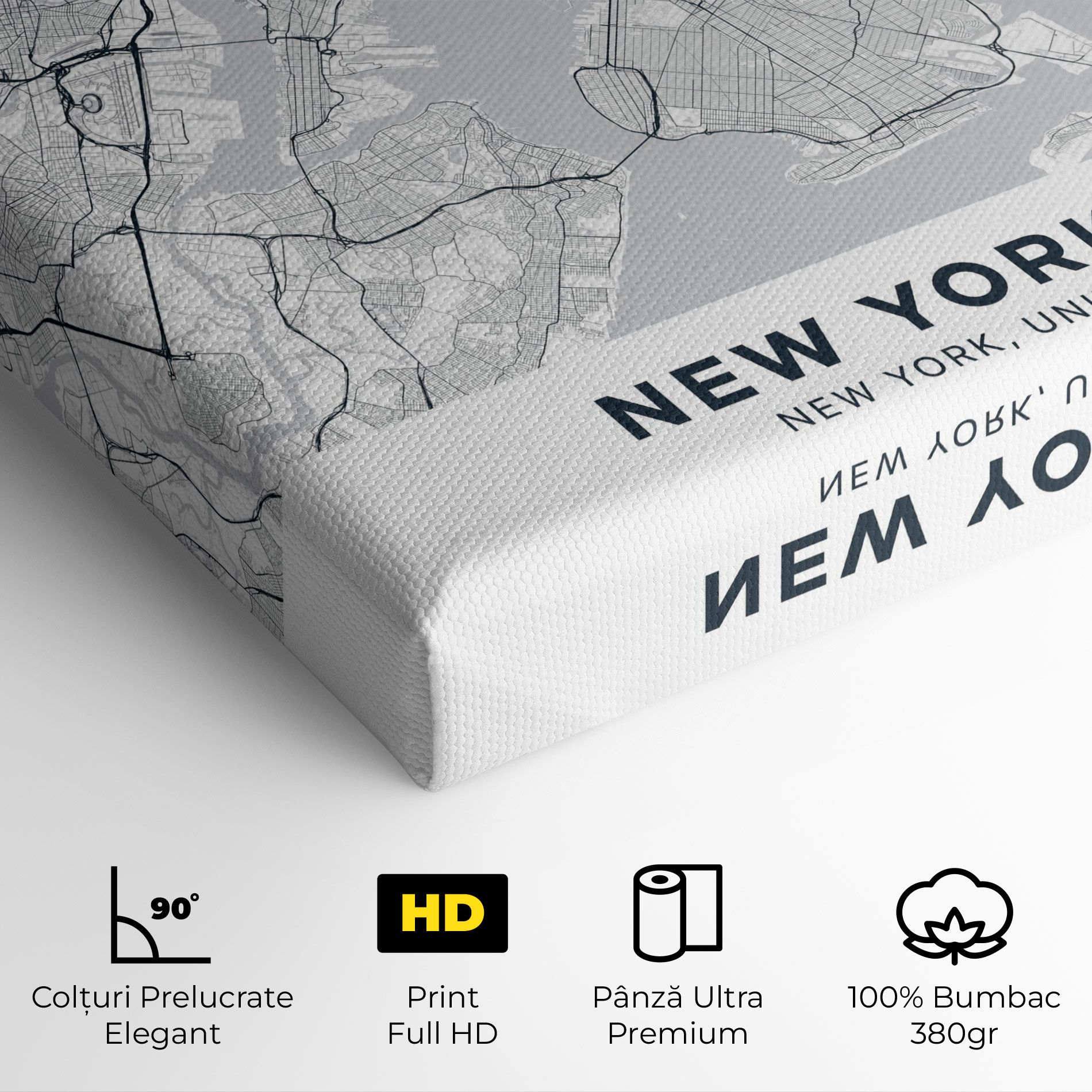 New York Map mockup 4