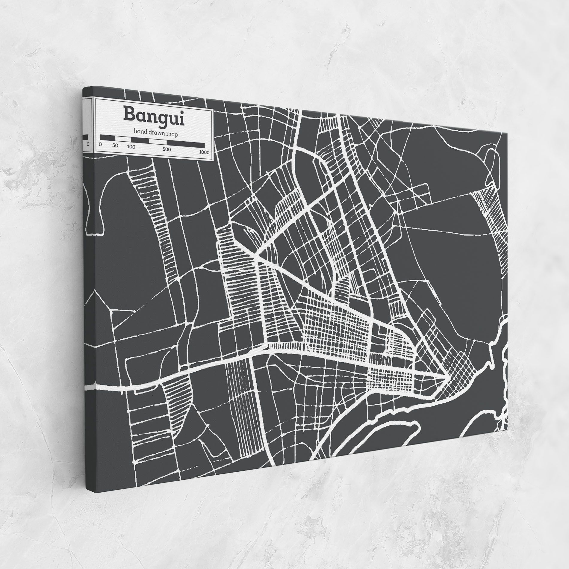 Bangui Map mockup 1