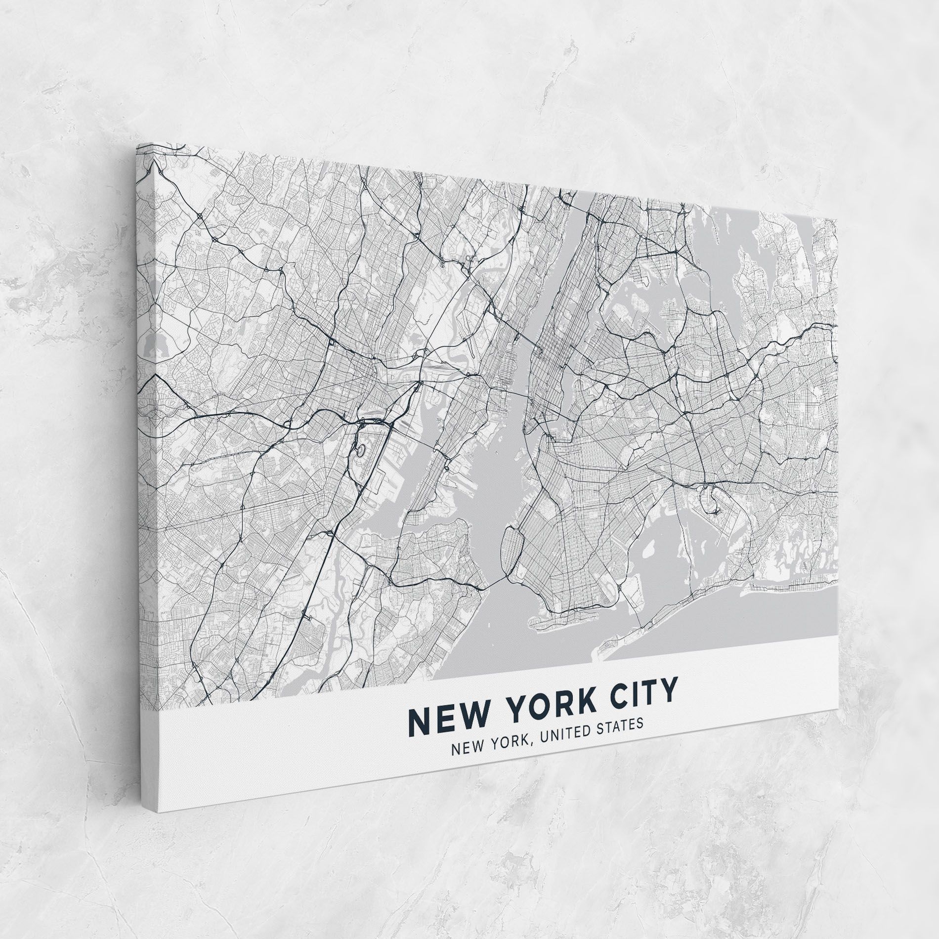 New York Map mockup 1