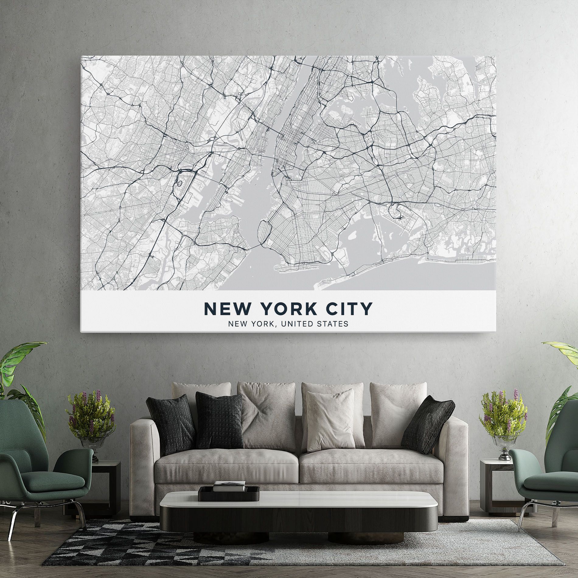 New York Map mockup 7