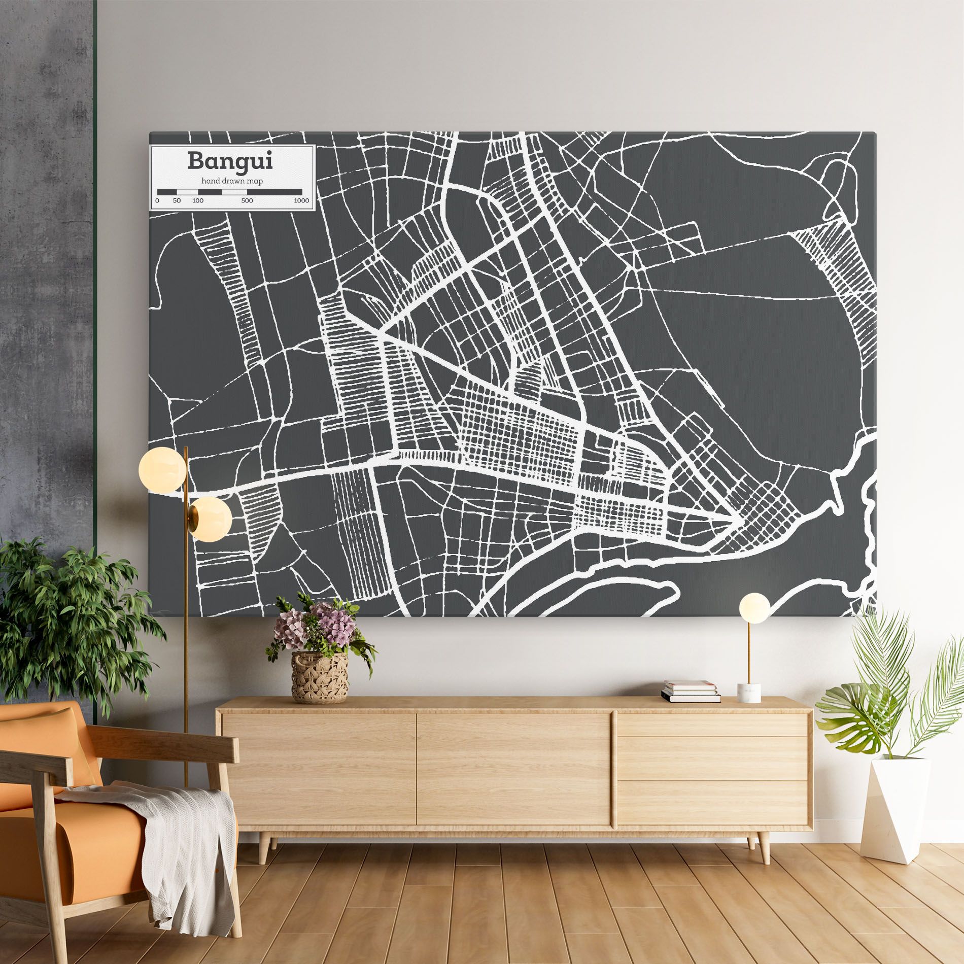 Bangui Map mockup 9