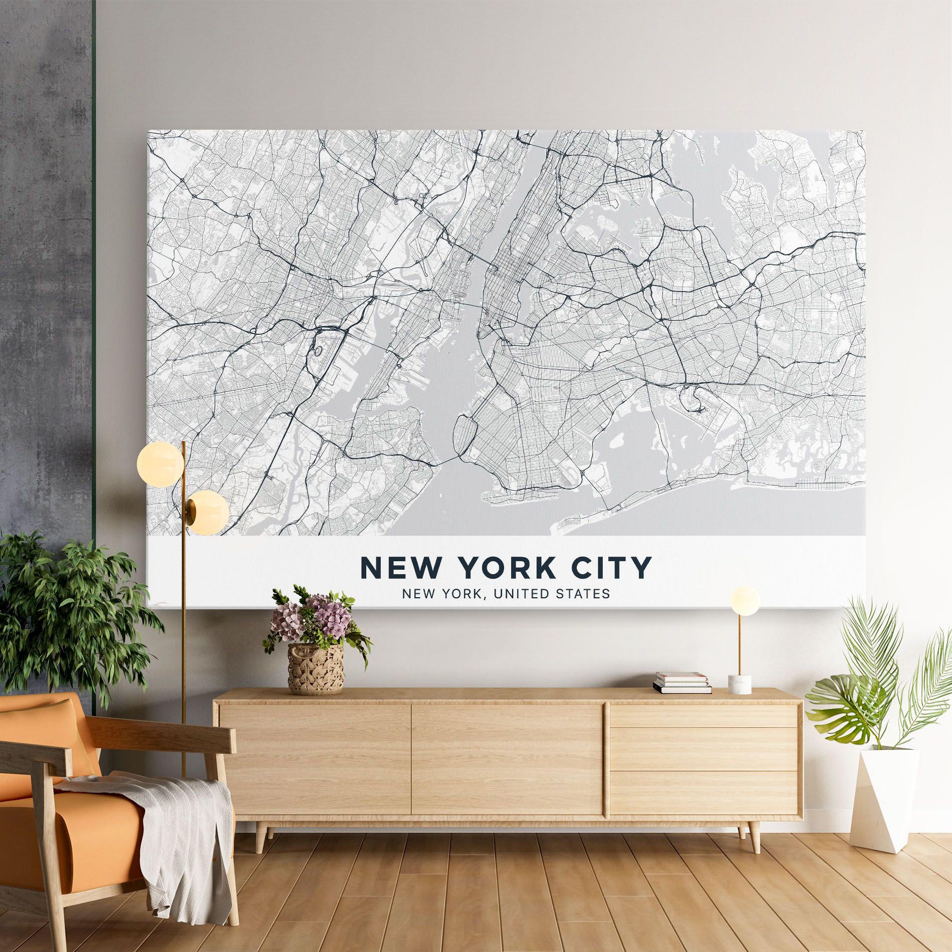 New York Map mockup 9