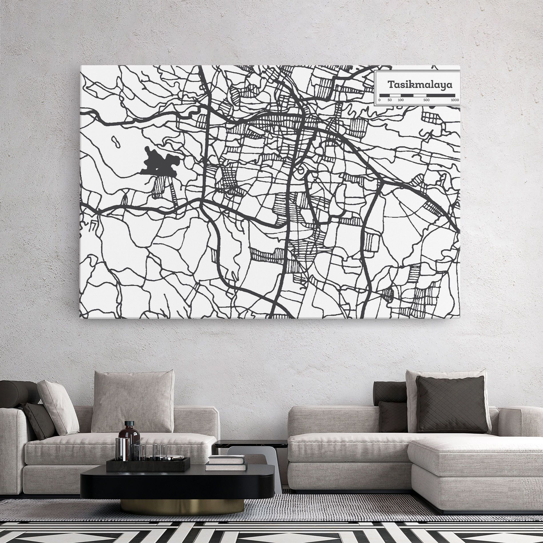 Tasikmalaya Map mockup 2