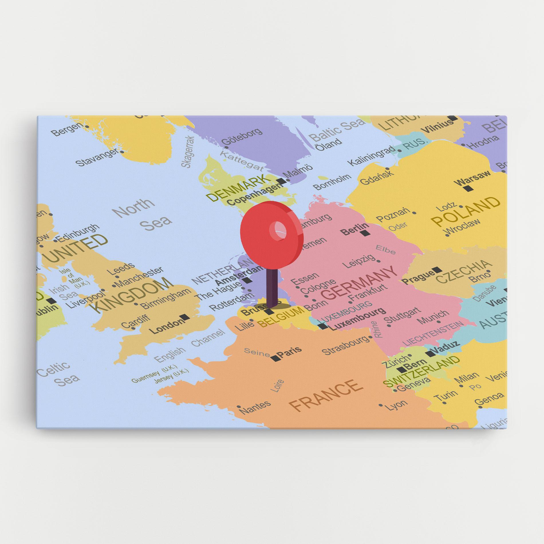 Tablou Canvas Belgium Close Up mockup 0